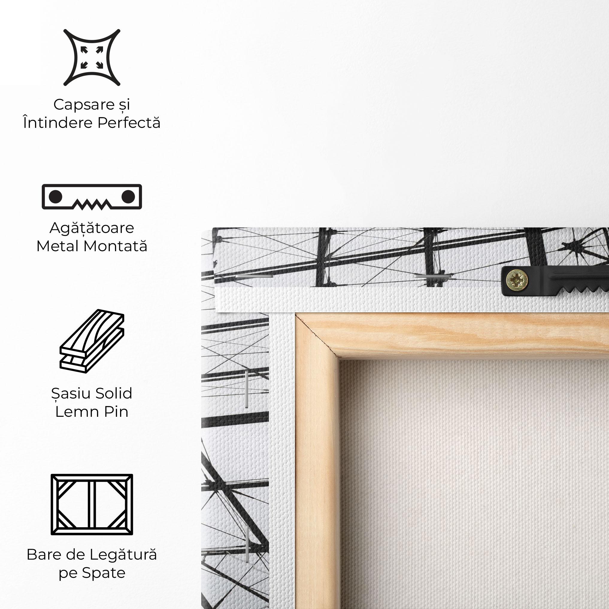 Tablou Canvas Square Ceiling mockup 5