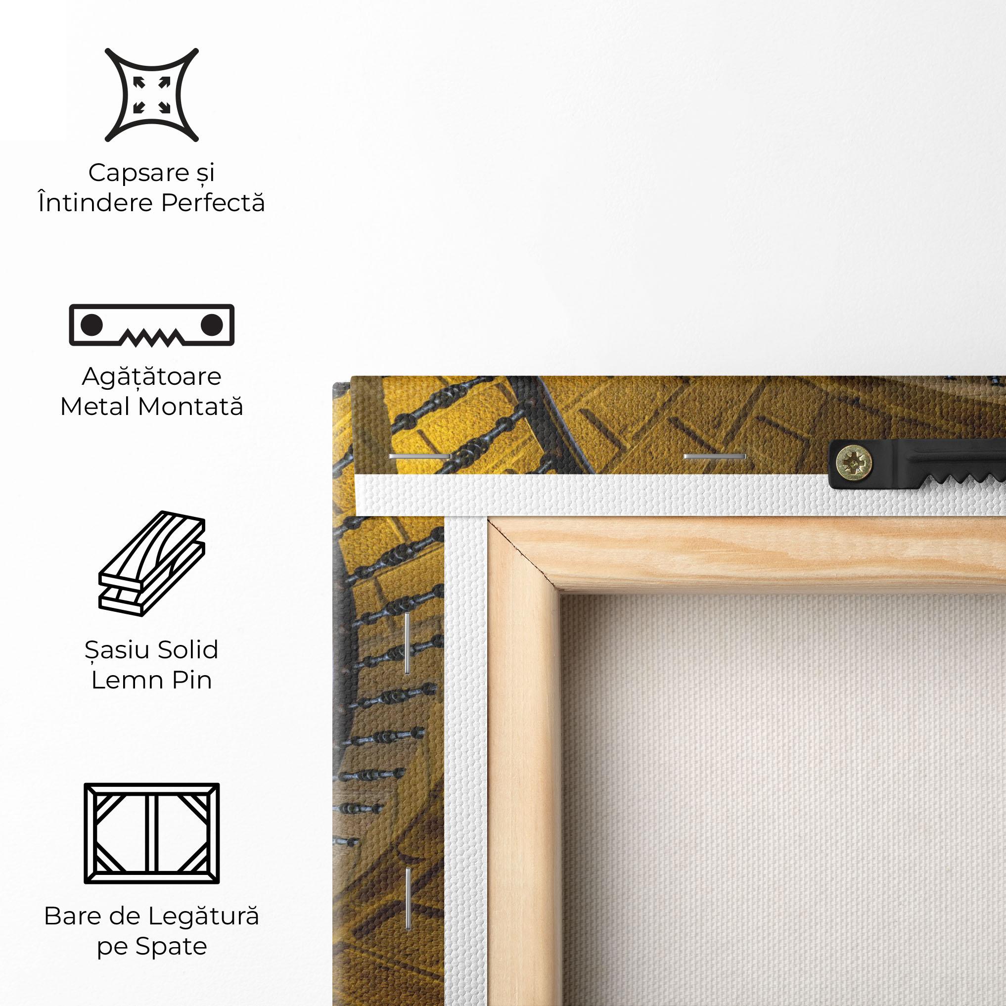 Tablou Canvas Triple Staircase mockup 5