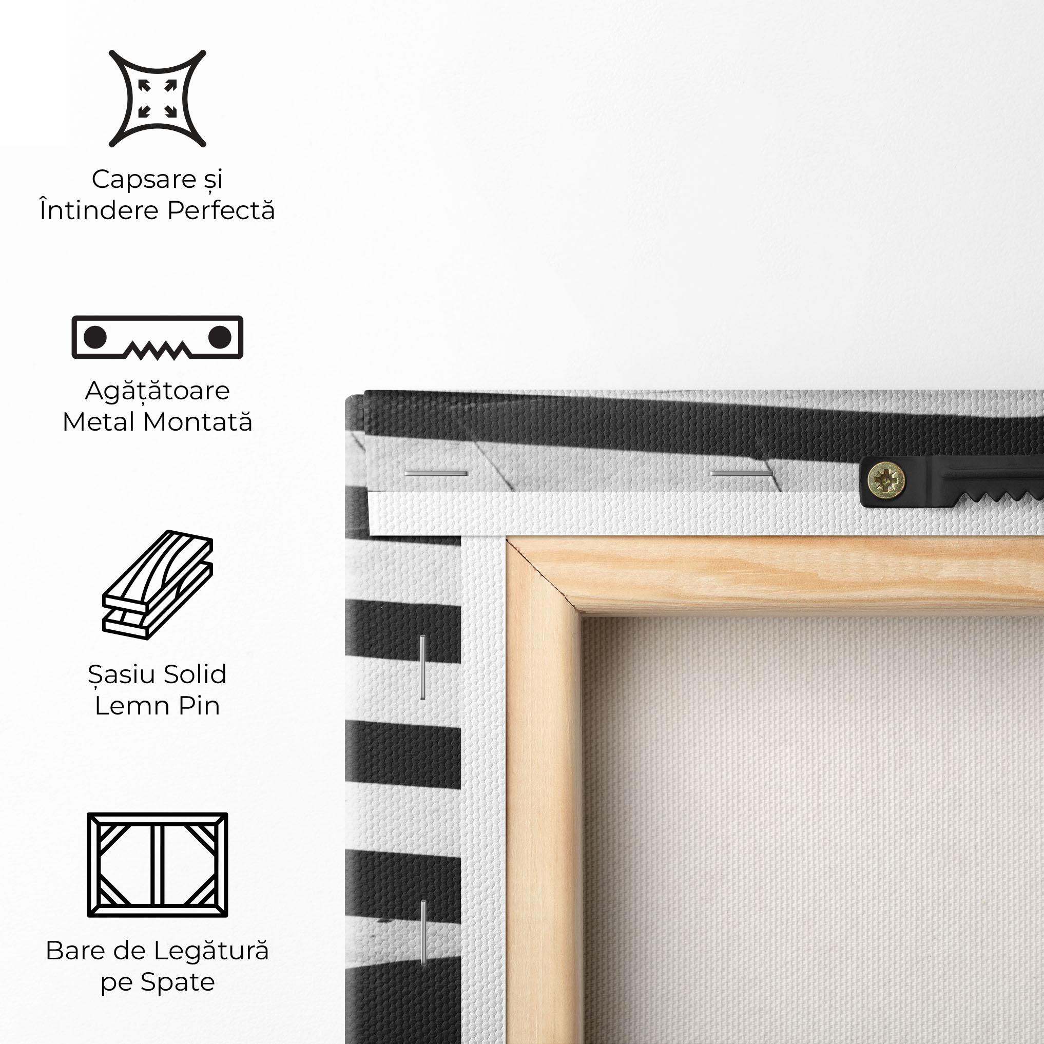 Tablou Canvas Walking On Lines mockup 5