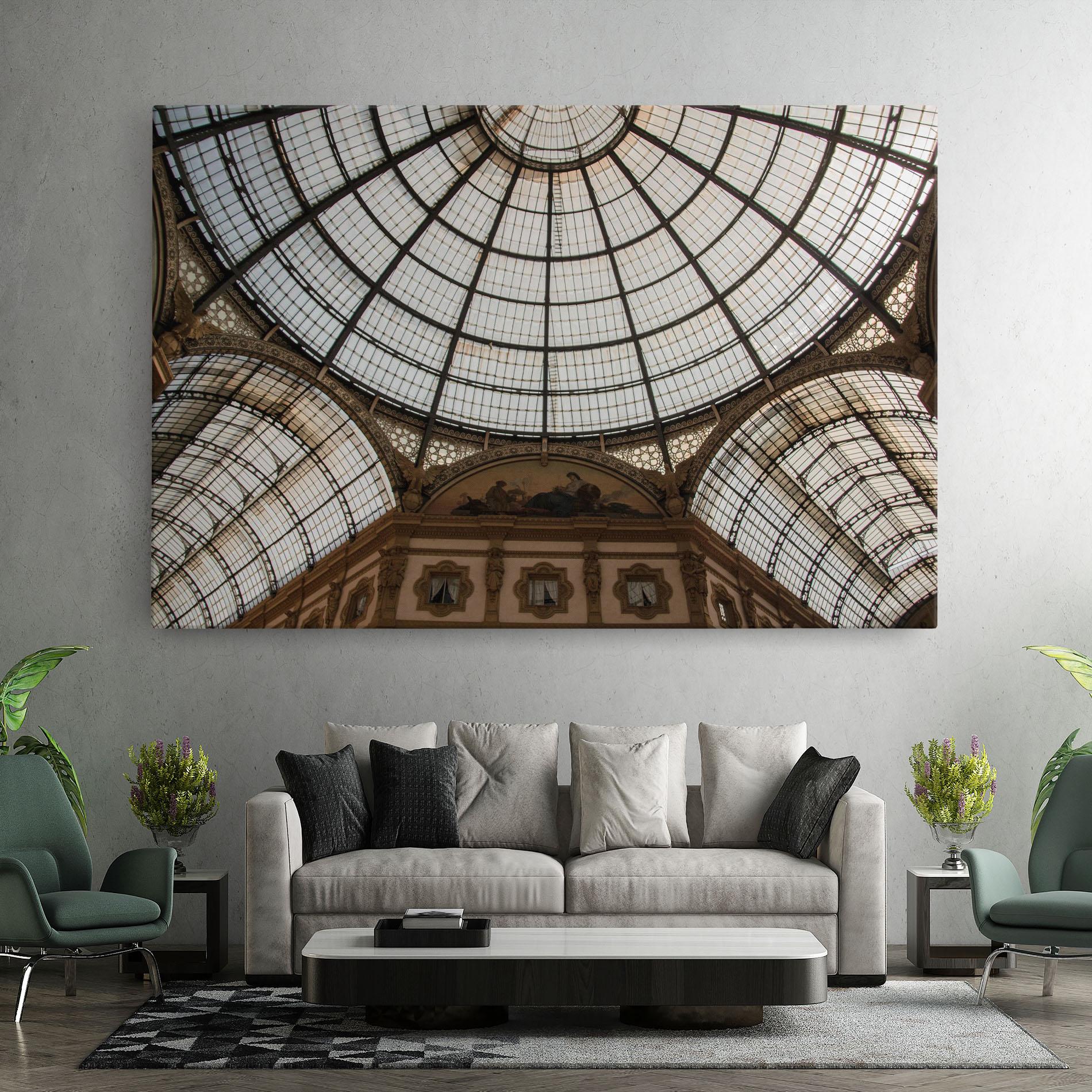 Tablou Canvas Galleria Ceiling mockup 7