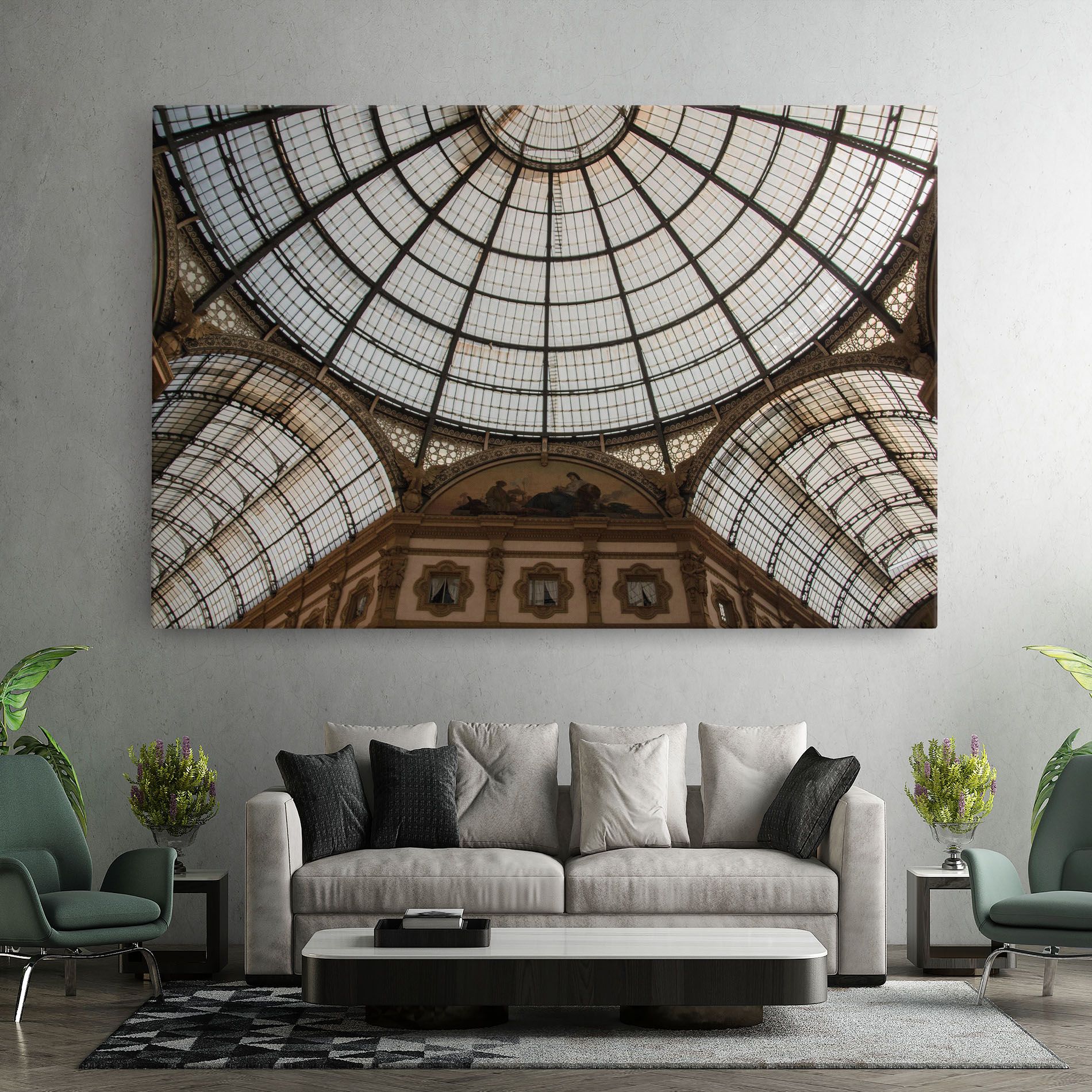 Galleria Ceiling mockup 7