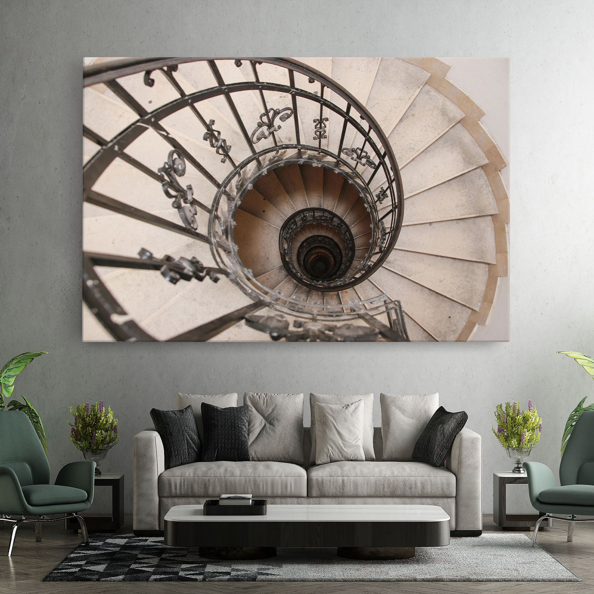 Old House Stairs mockup 7