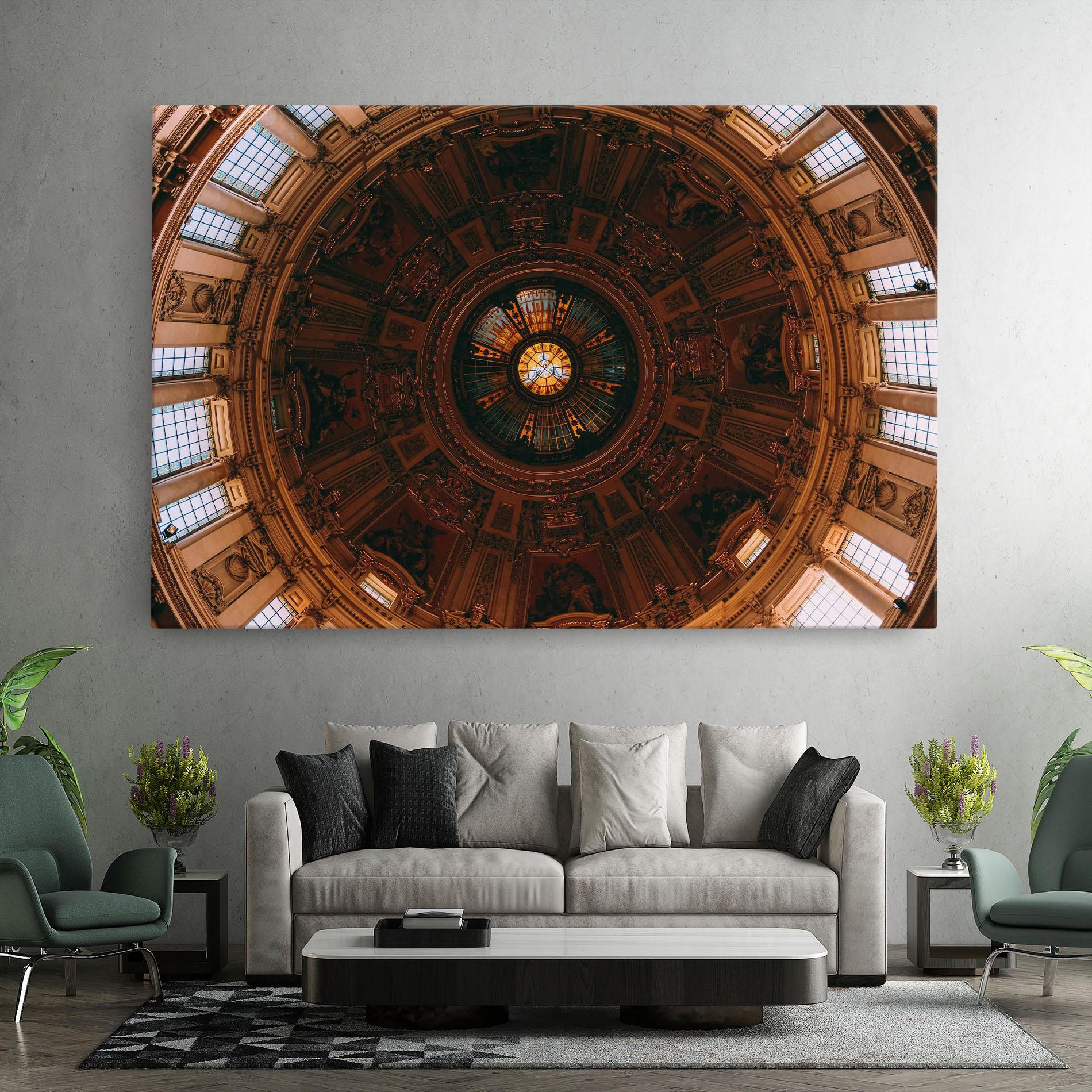 Tablou Canvas Painted Ceiling mockup 7