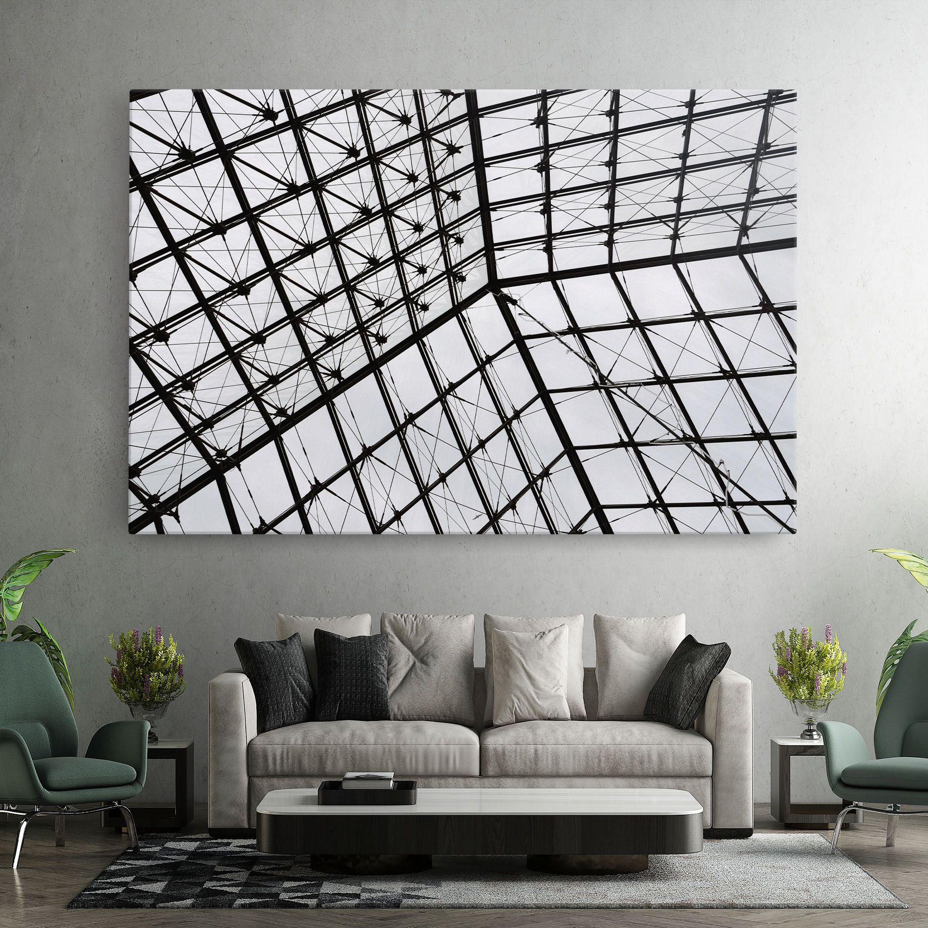 Square Ceiling mockup 7