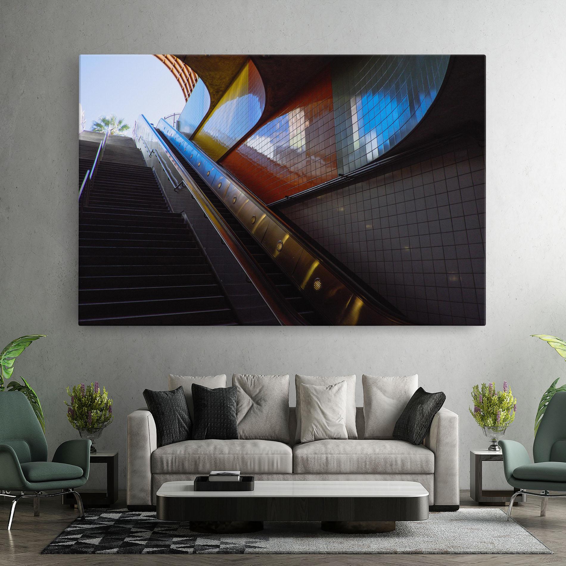 Tablou Canvas Up Stairs mockup 7