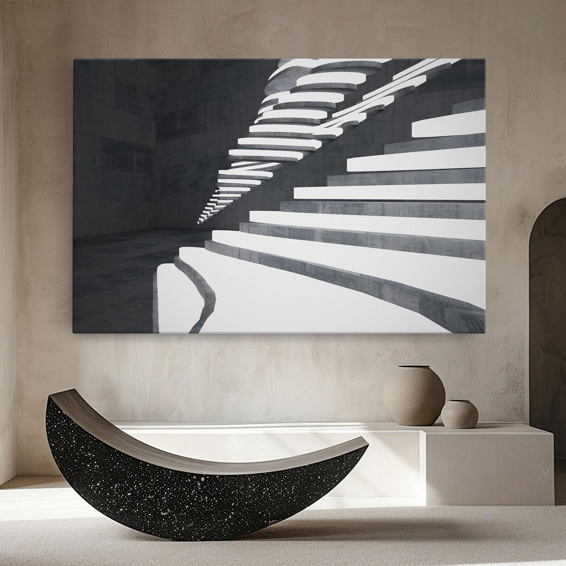 Tablou Canvas Concrete Architecture mockup 8