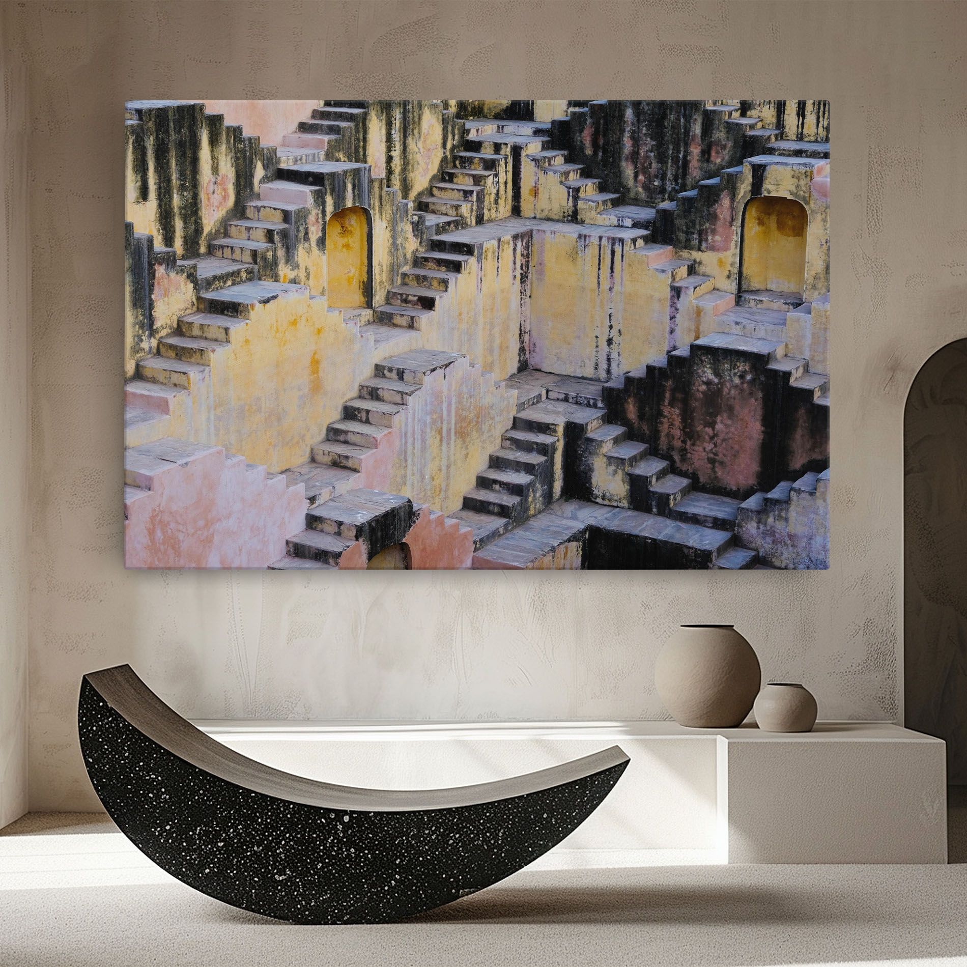 Old Yellow Stairs mockup 8