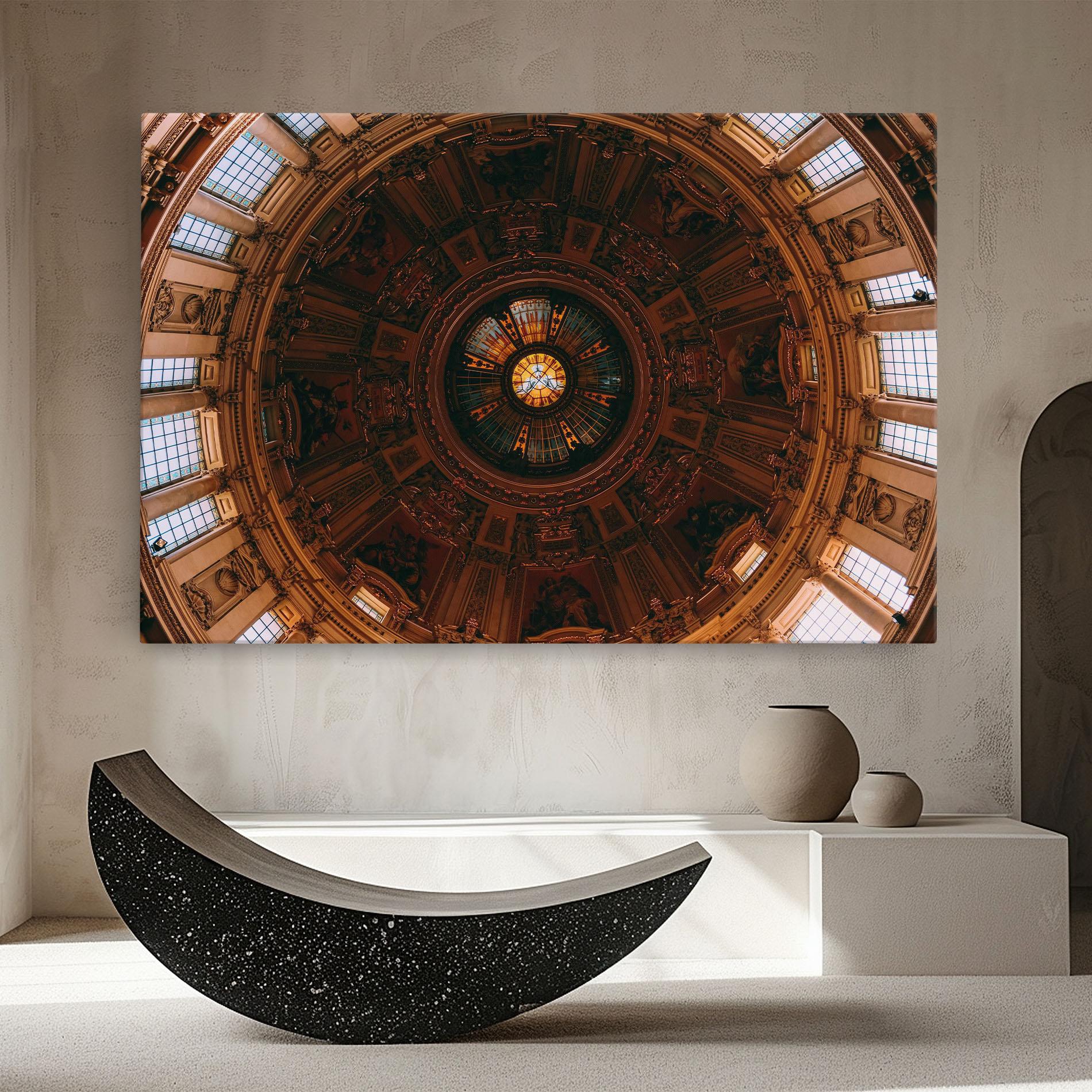 Tablou Canvas Painted Ceiling mockup 8