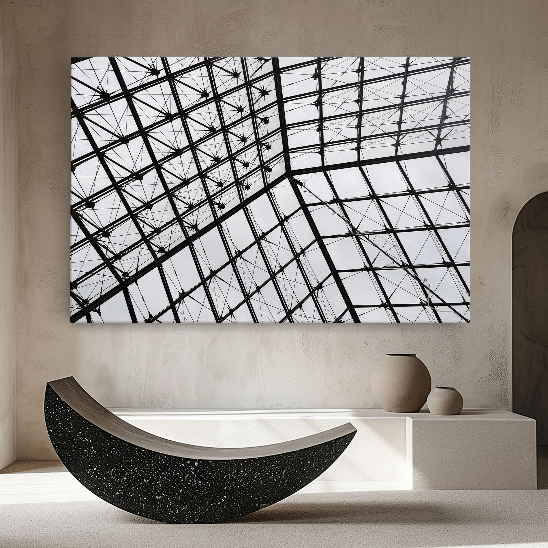 Tablou Canvas Square Ceiling mockup 8