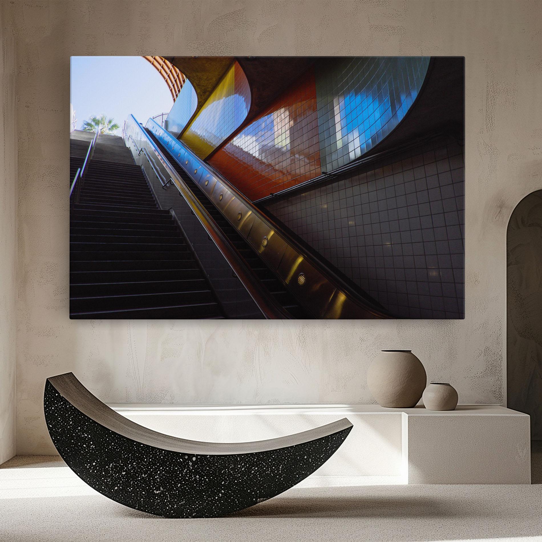 Tablou Canvas Up Stairs mockup 8