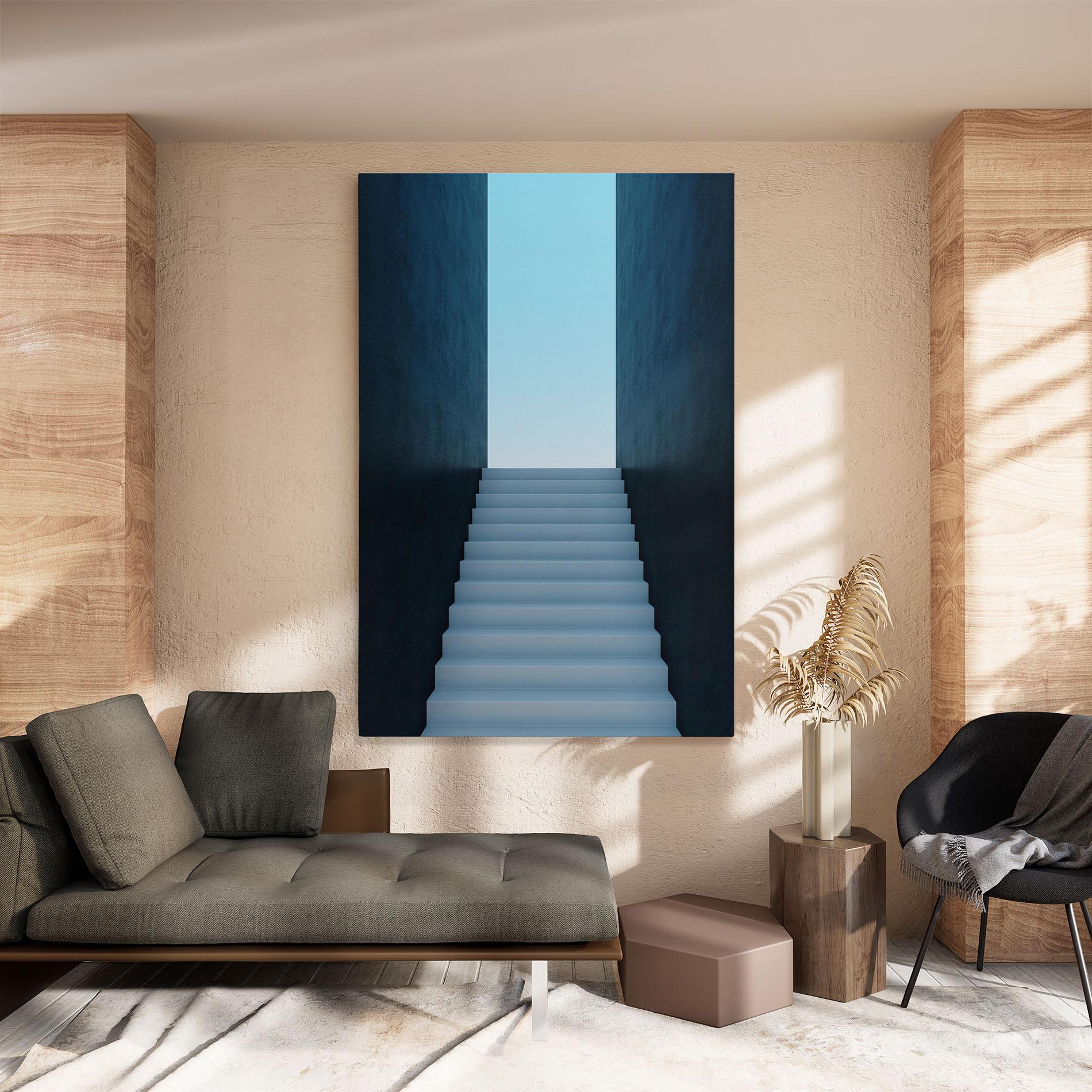 Tablou Canvas Forward Stairs mockup 8
