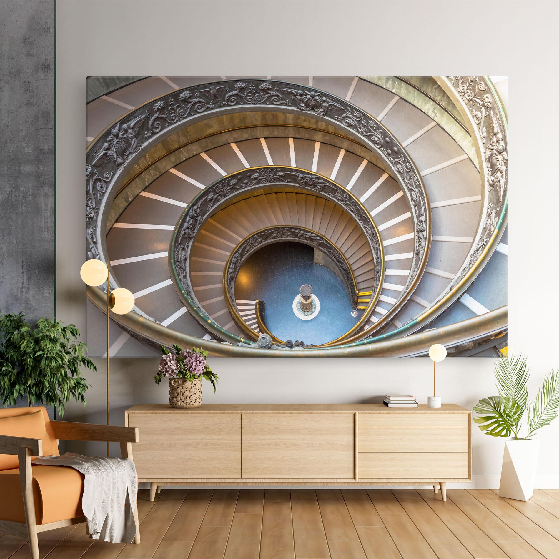 Tablou Canvas Colored Stairs mockup 9