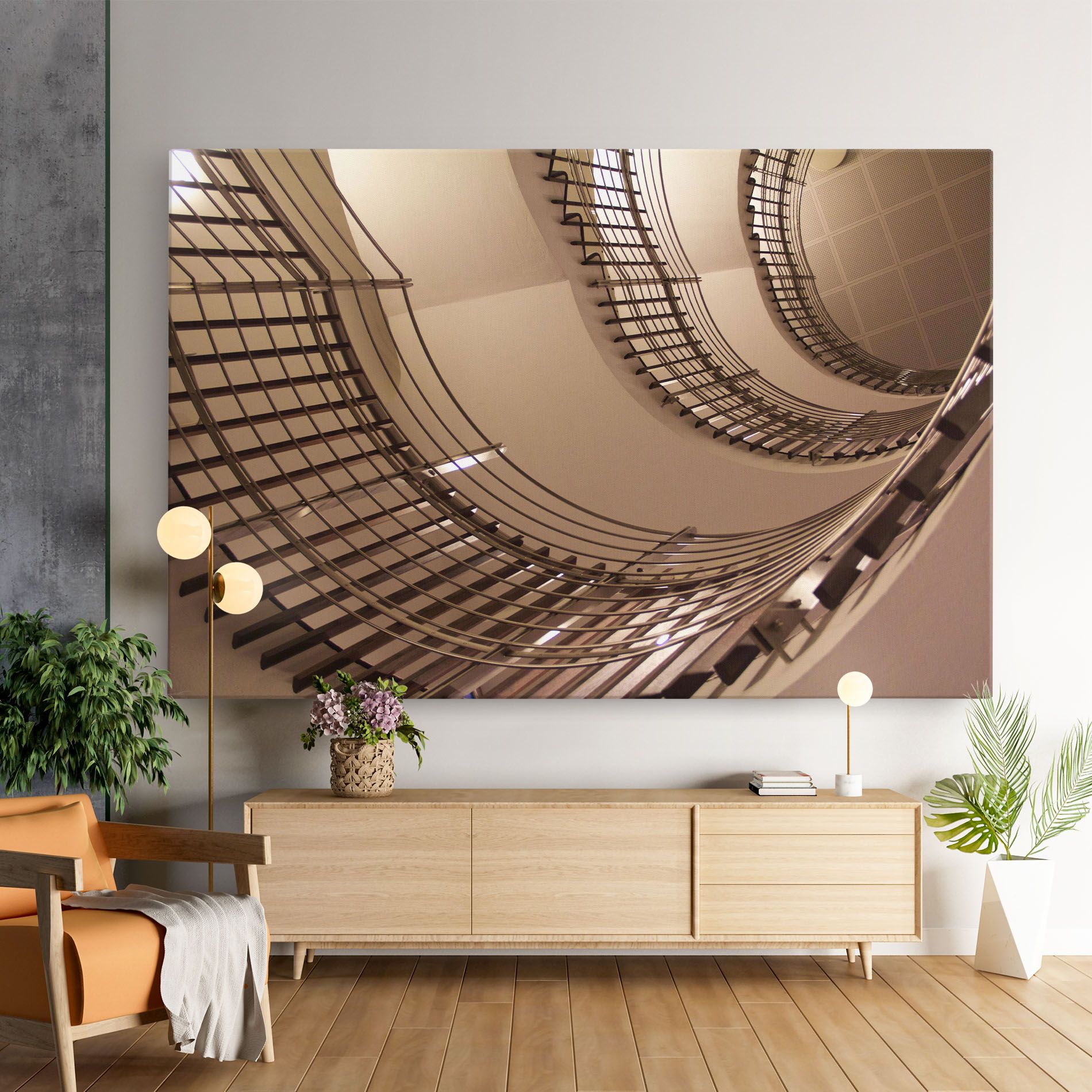 Cream Stairs mockup 9