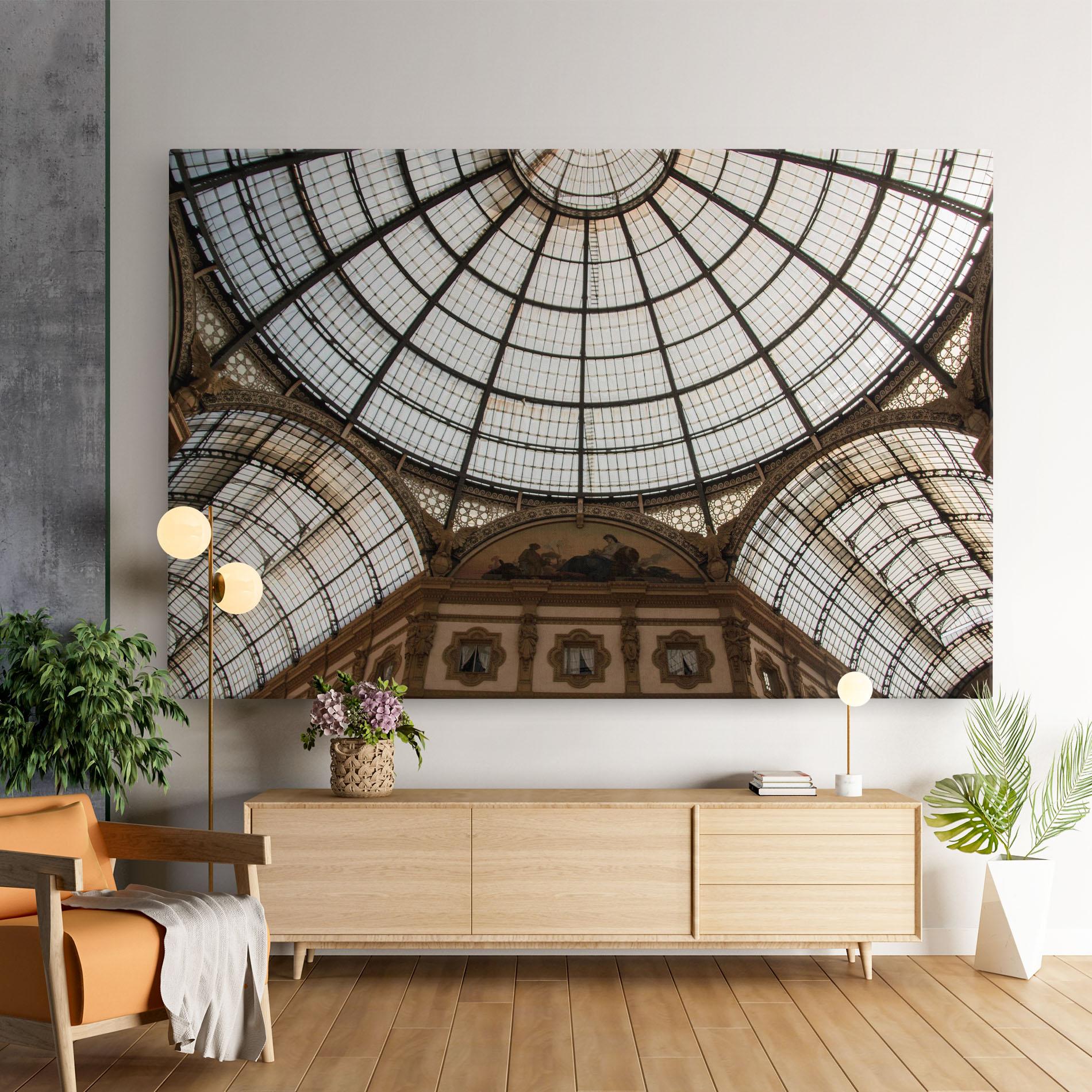 Tablou Canvas Galleria Ceiling mockup 9