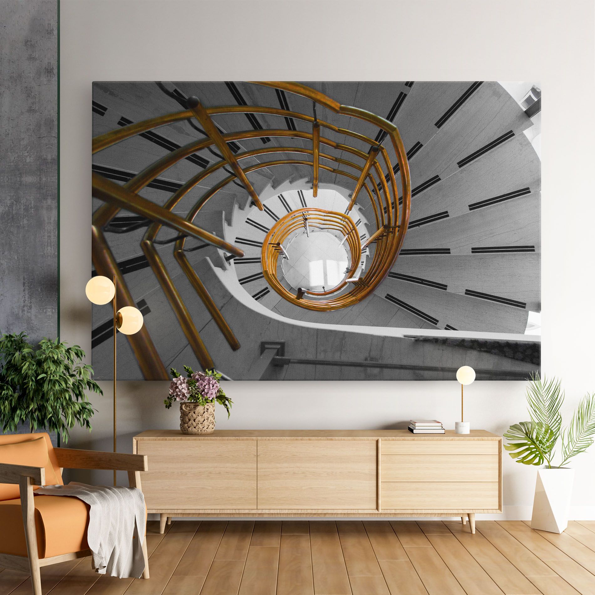 Gold Bar Stairs mockup 9