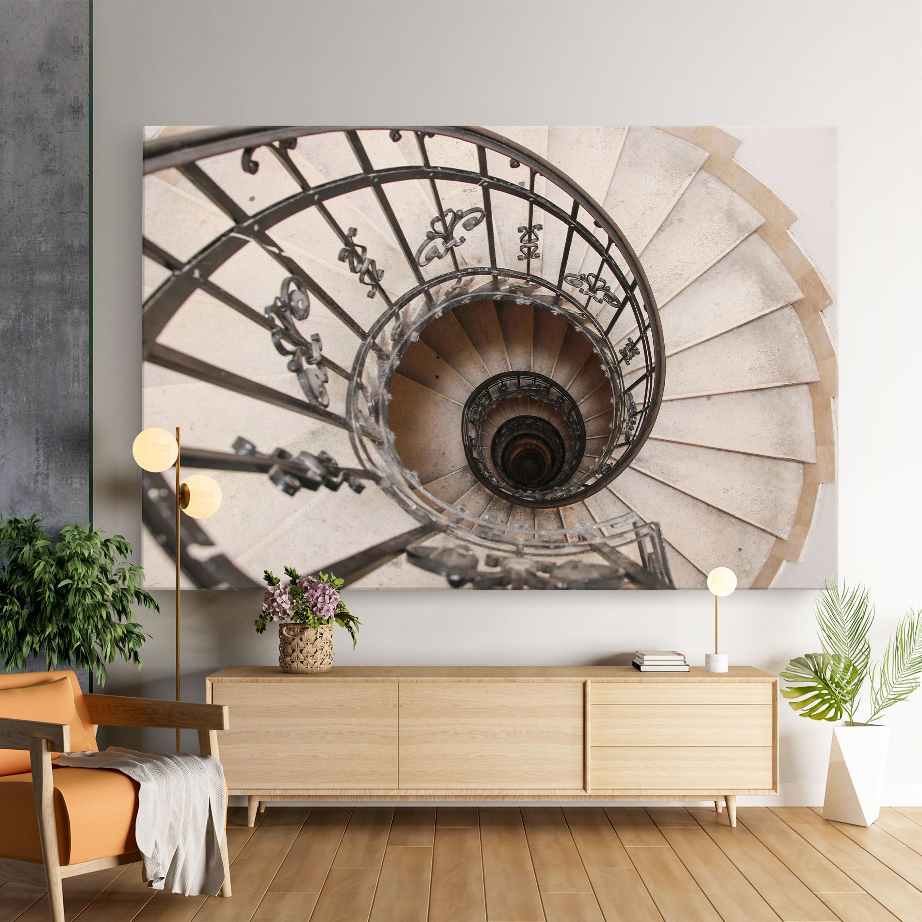 Old House Stairs mockup 9