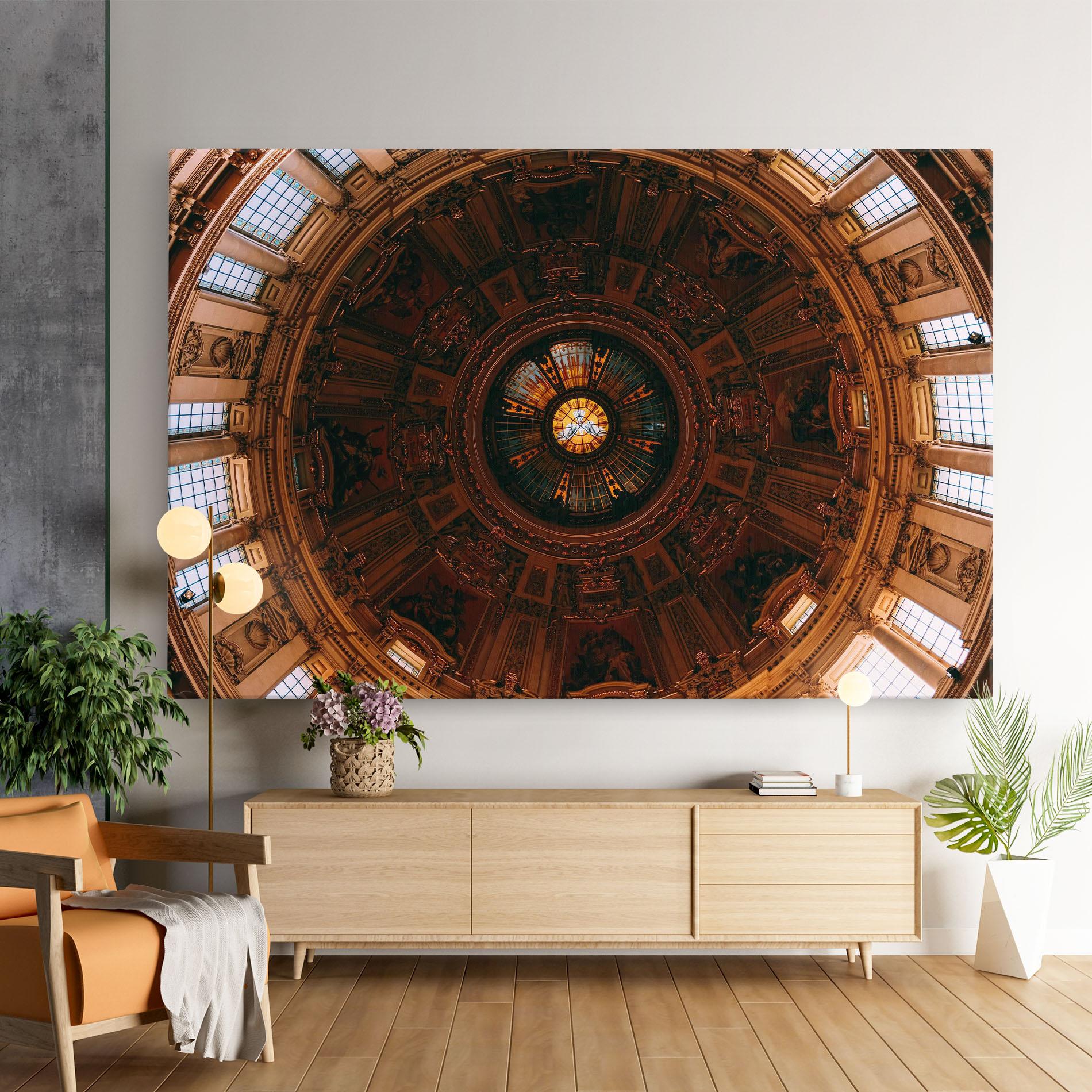 Tablou Canvas Painted Ceiling mockup 9