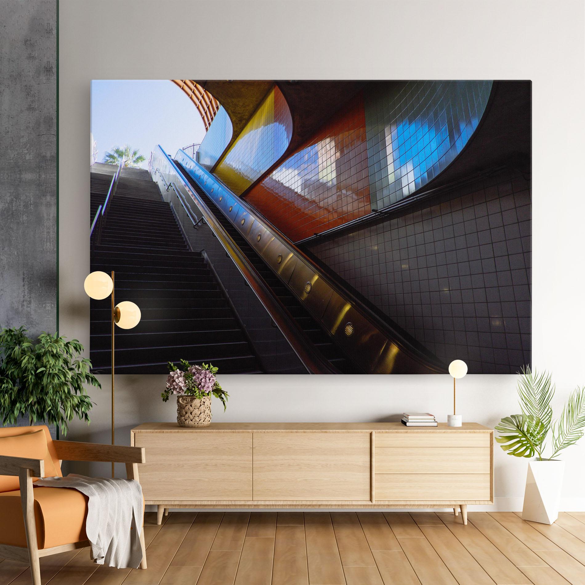 Tablou Canvas Up Stairs mockup 9