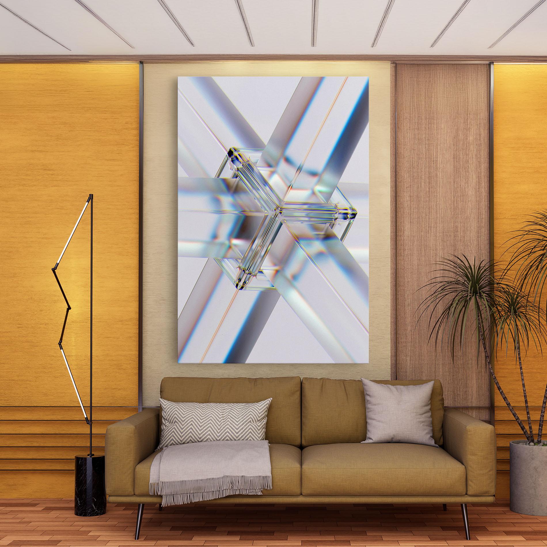 Tablou Canvas Glass Shape mockup 9