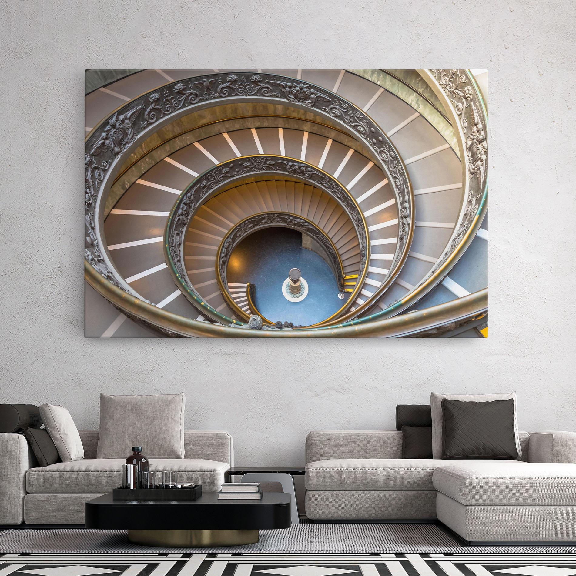 Tablou Canvas Colored Stairs mockup 2