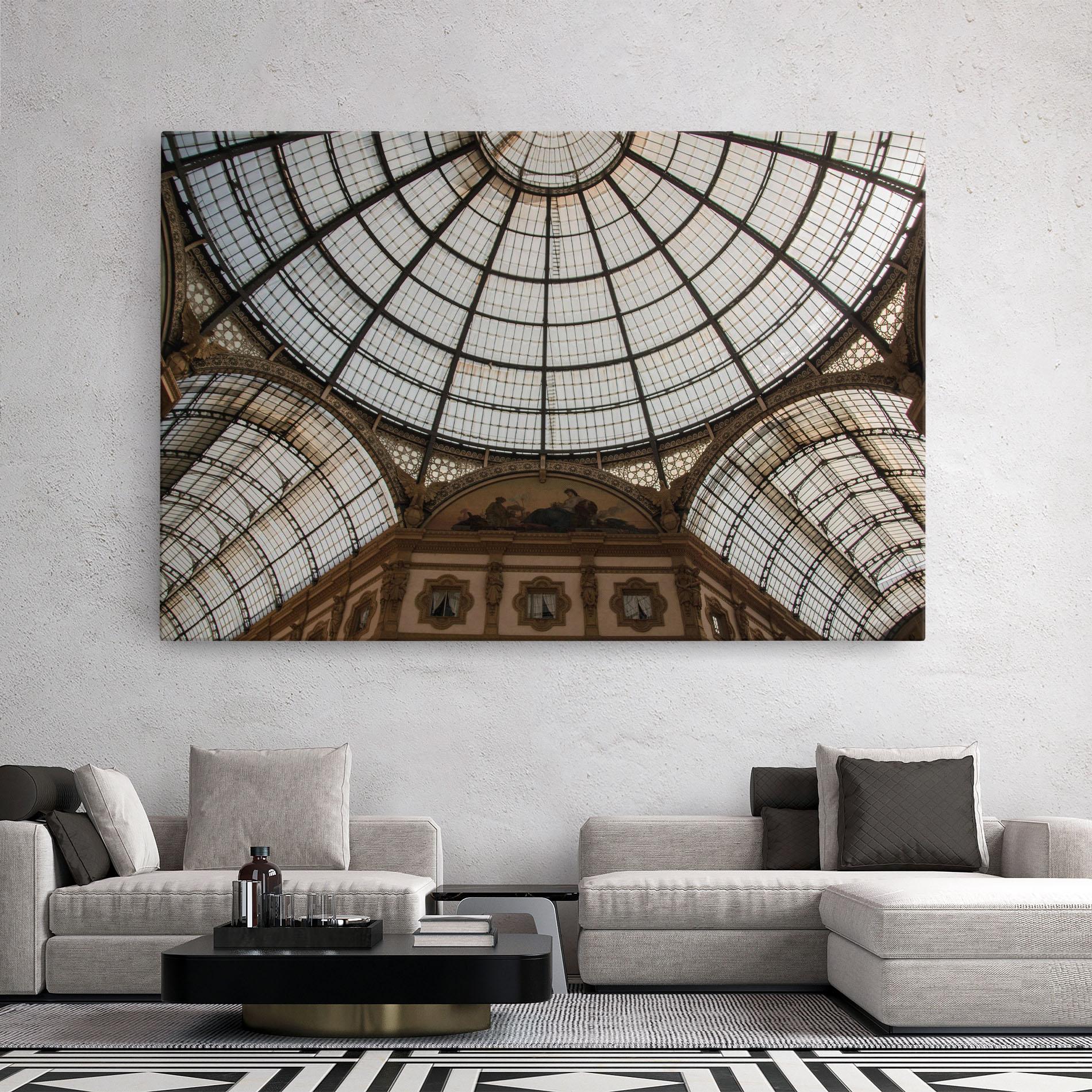 Tablou Canvas Galleria Ceiling mockup 2
