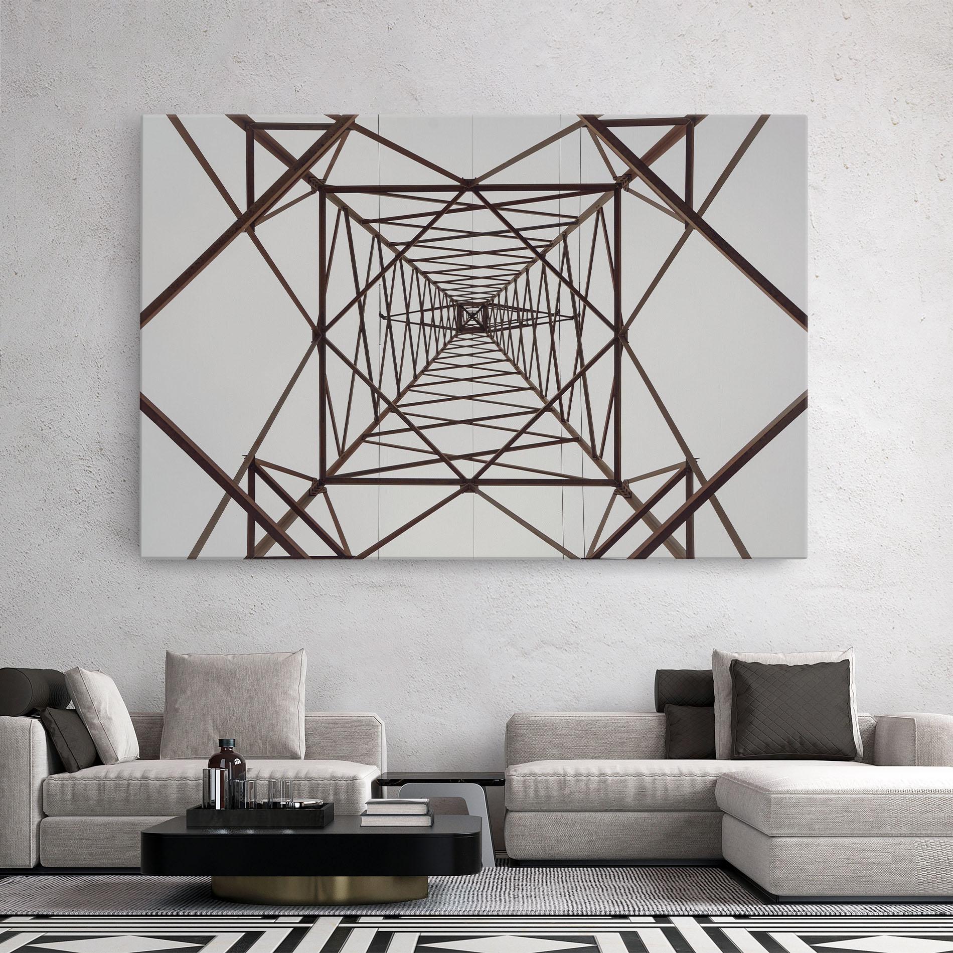 Tablou Canvas Geometric Pillar mockup 2