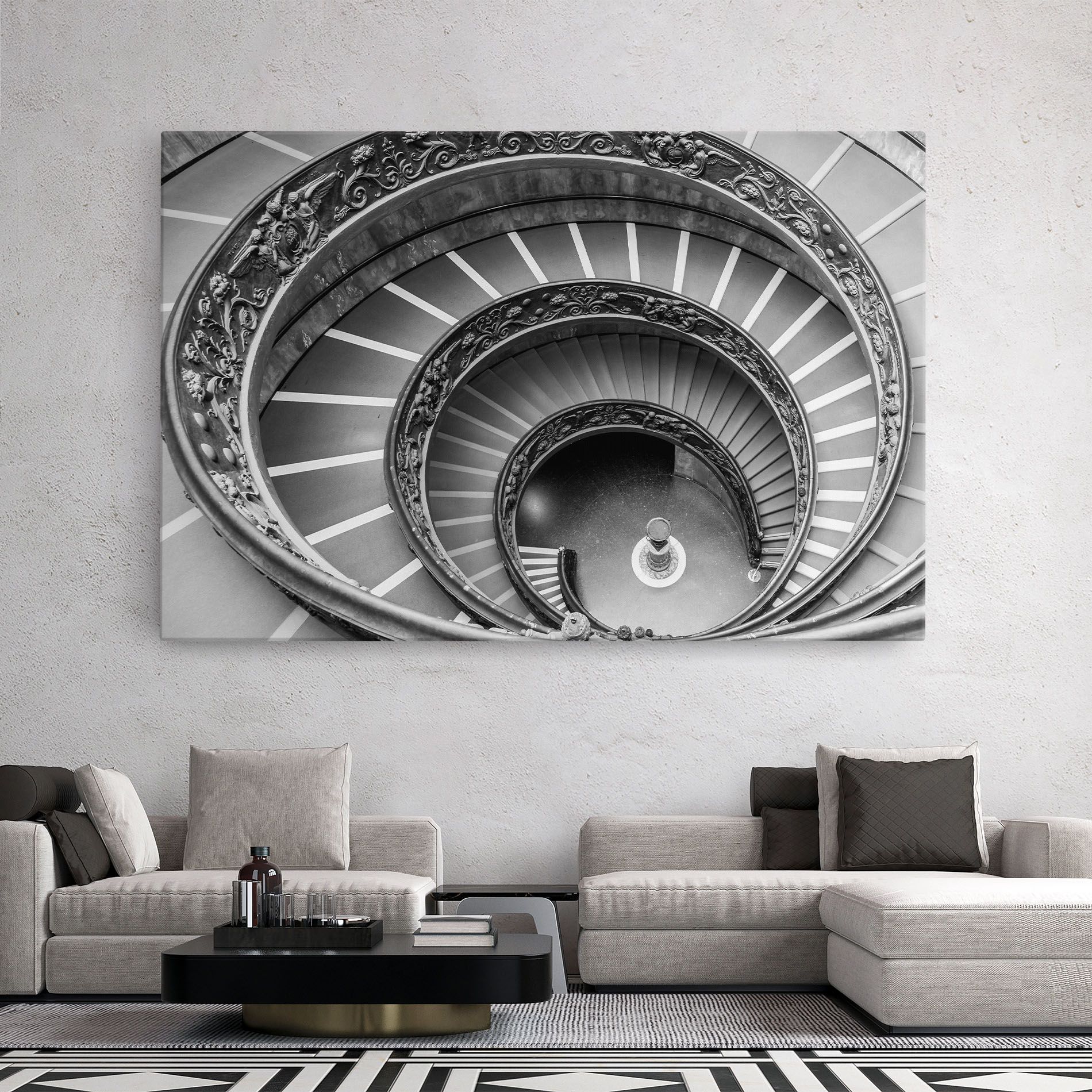 Grey Spiral mockup 2