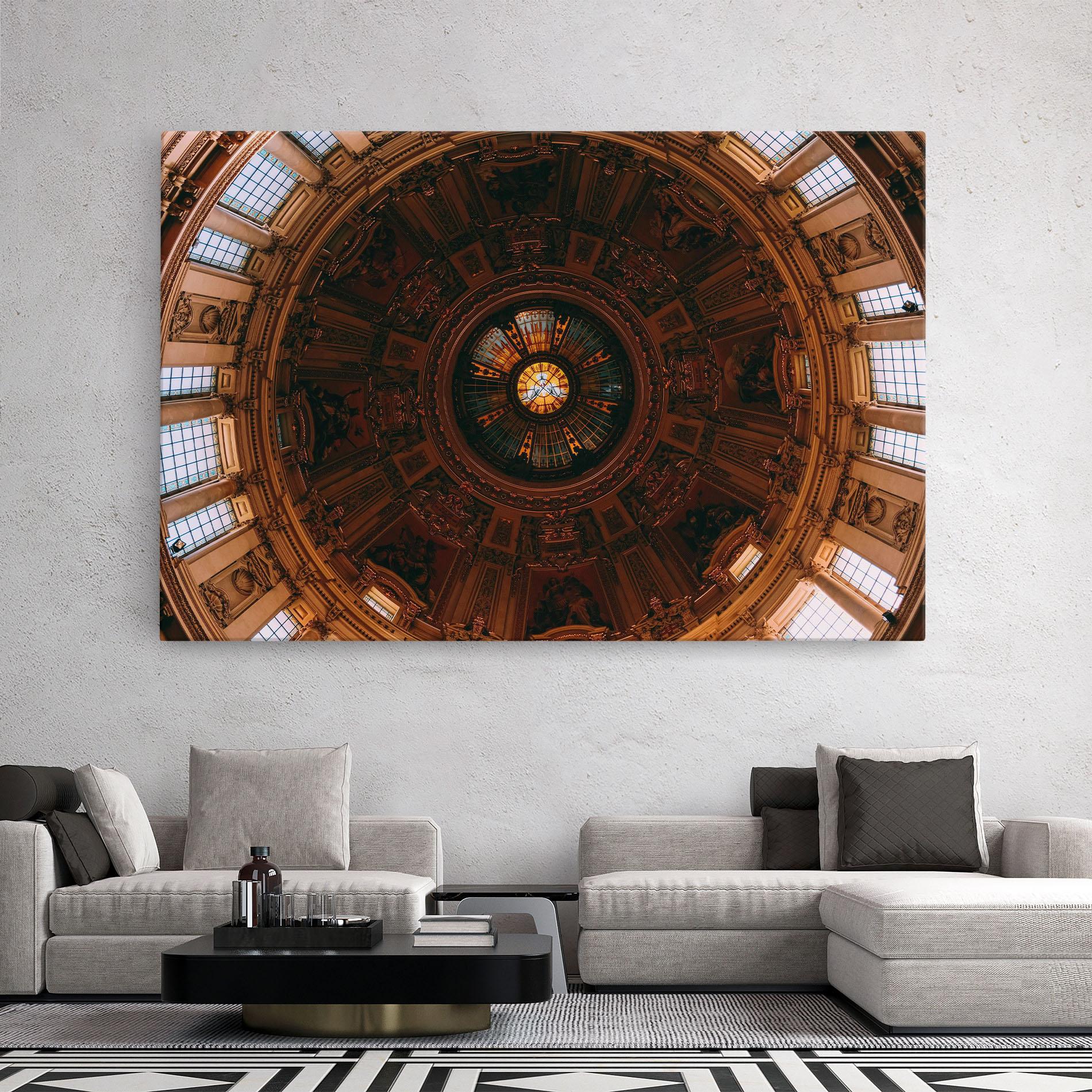 Tablou Canvas Painted Ceiling mockup 2