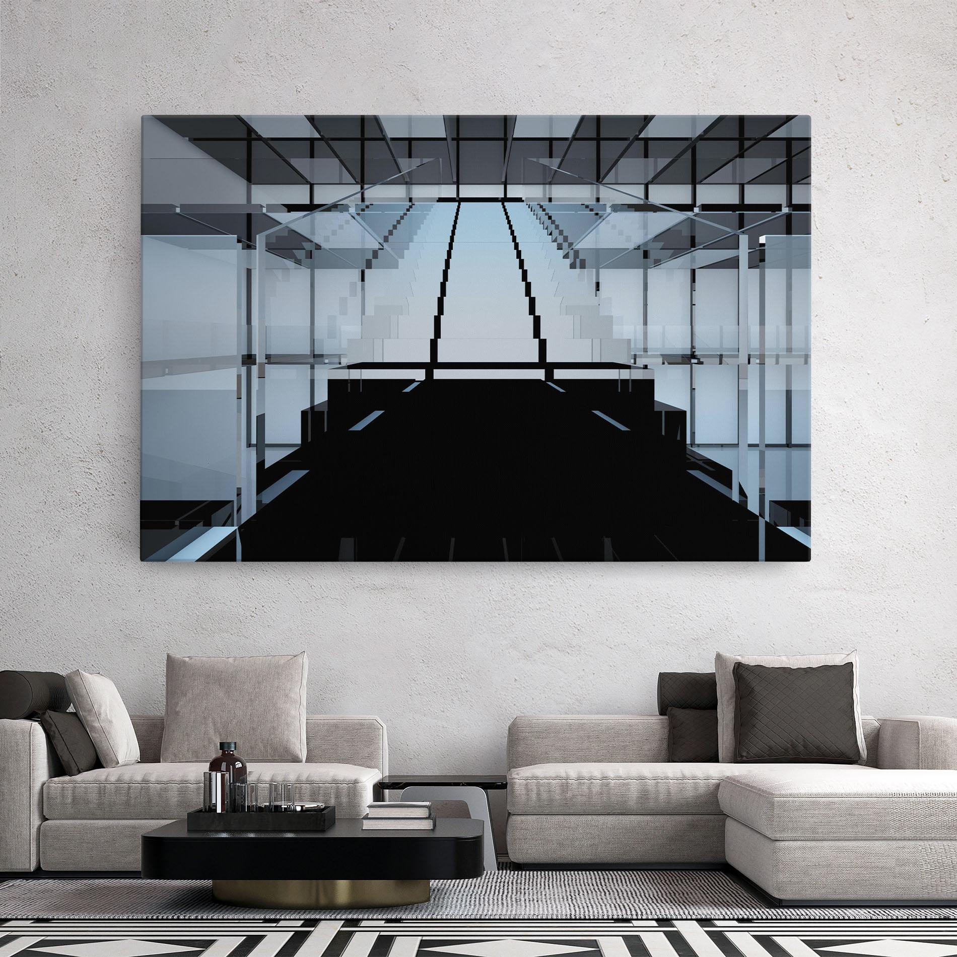 Tablou Canvas Space With Window mockup 2