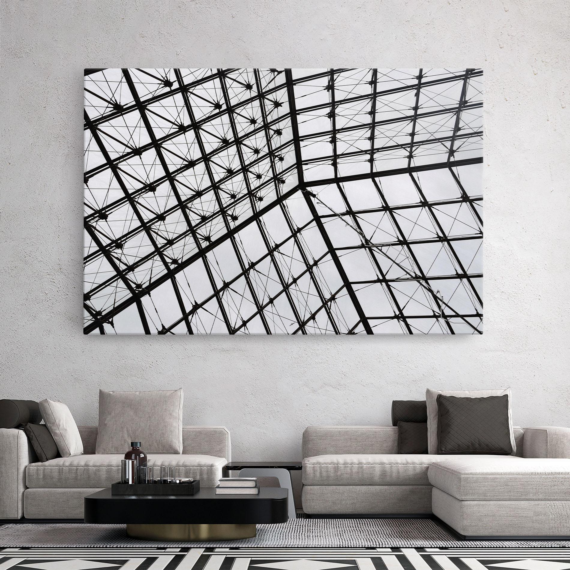 Tablou Canvas Square Ceiling mockup 2