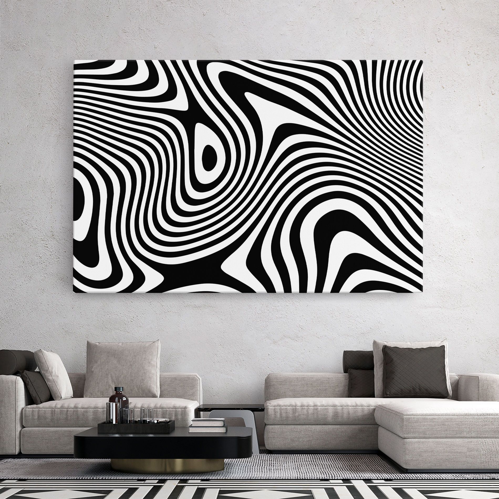 Wavy Stripes 01 mockup 2