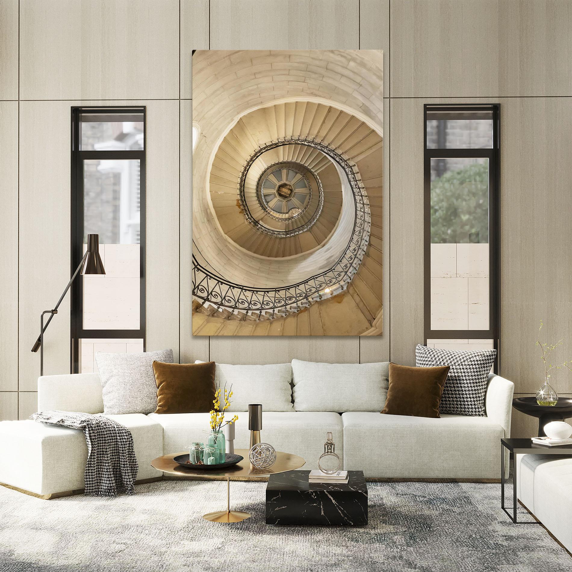 Tablou Canvas Cream Down Stairs mockup 2