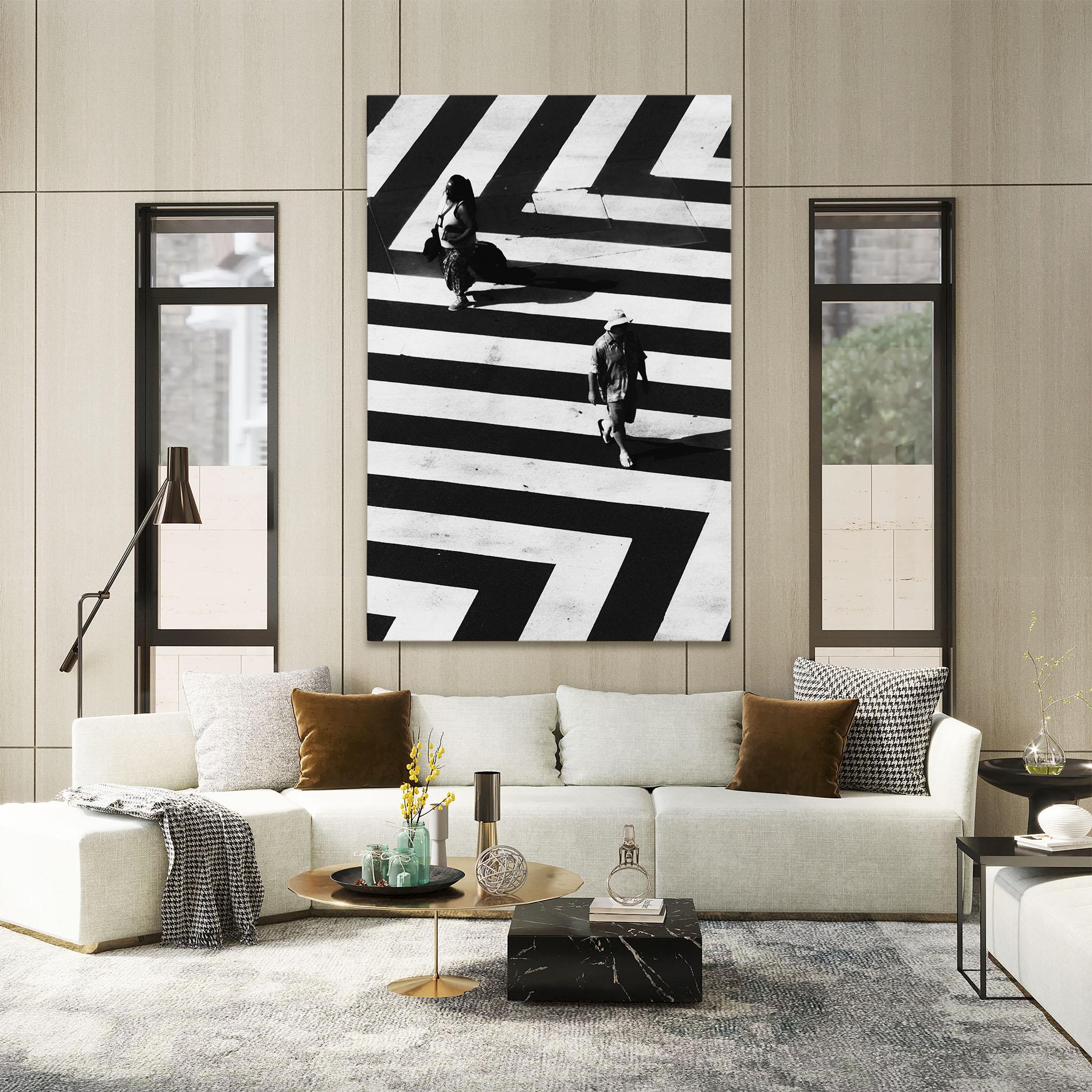 Tablou Canvas Walking On Lines mockup 2