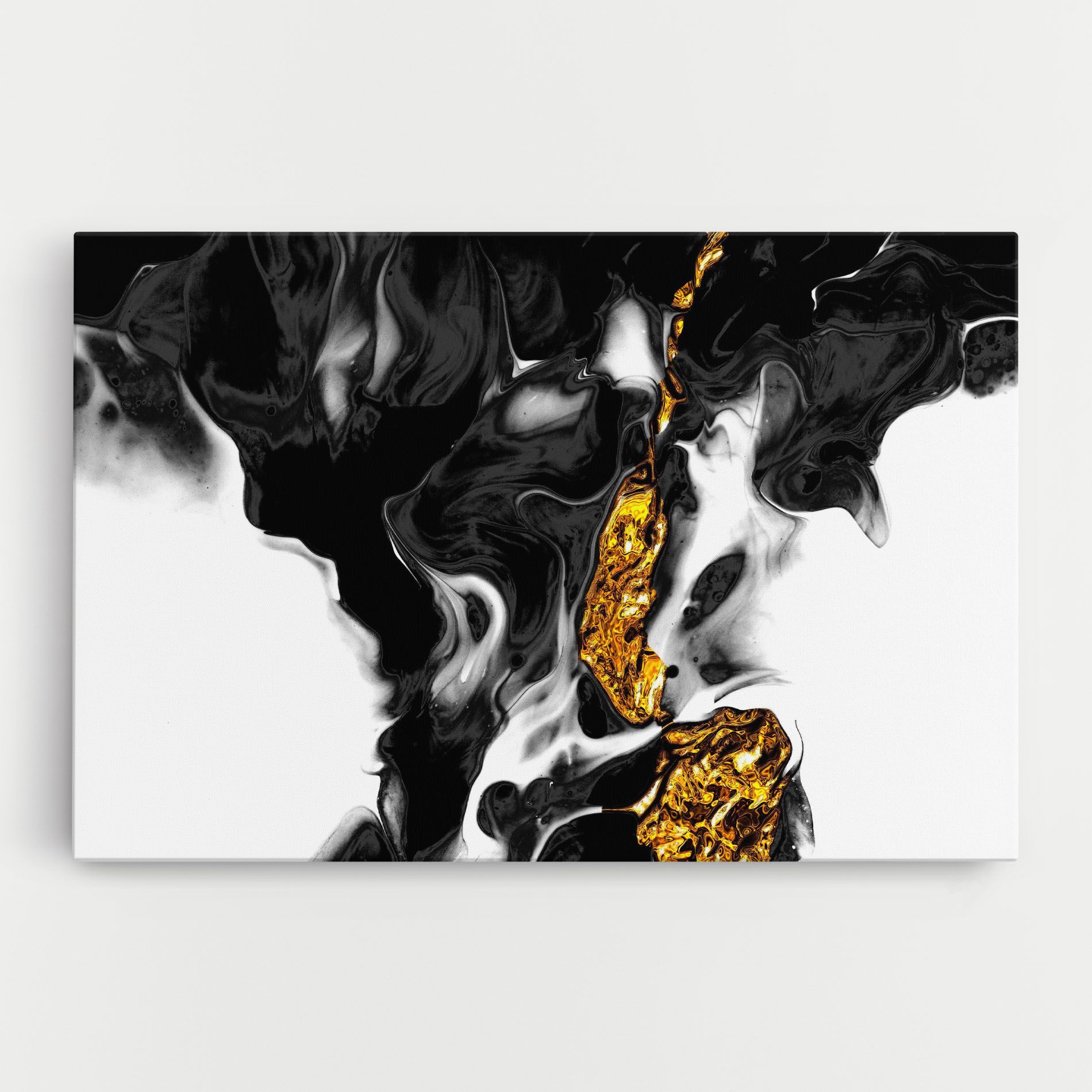 Abstract Black And Gold mockup 0
