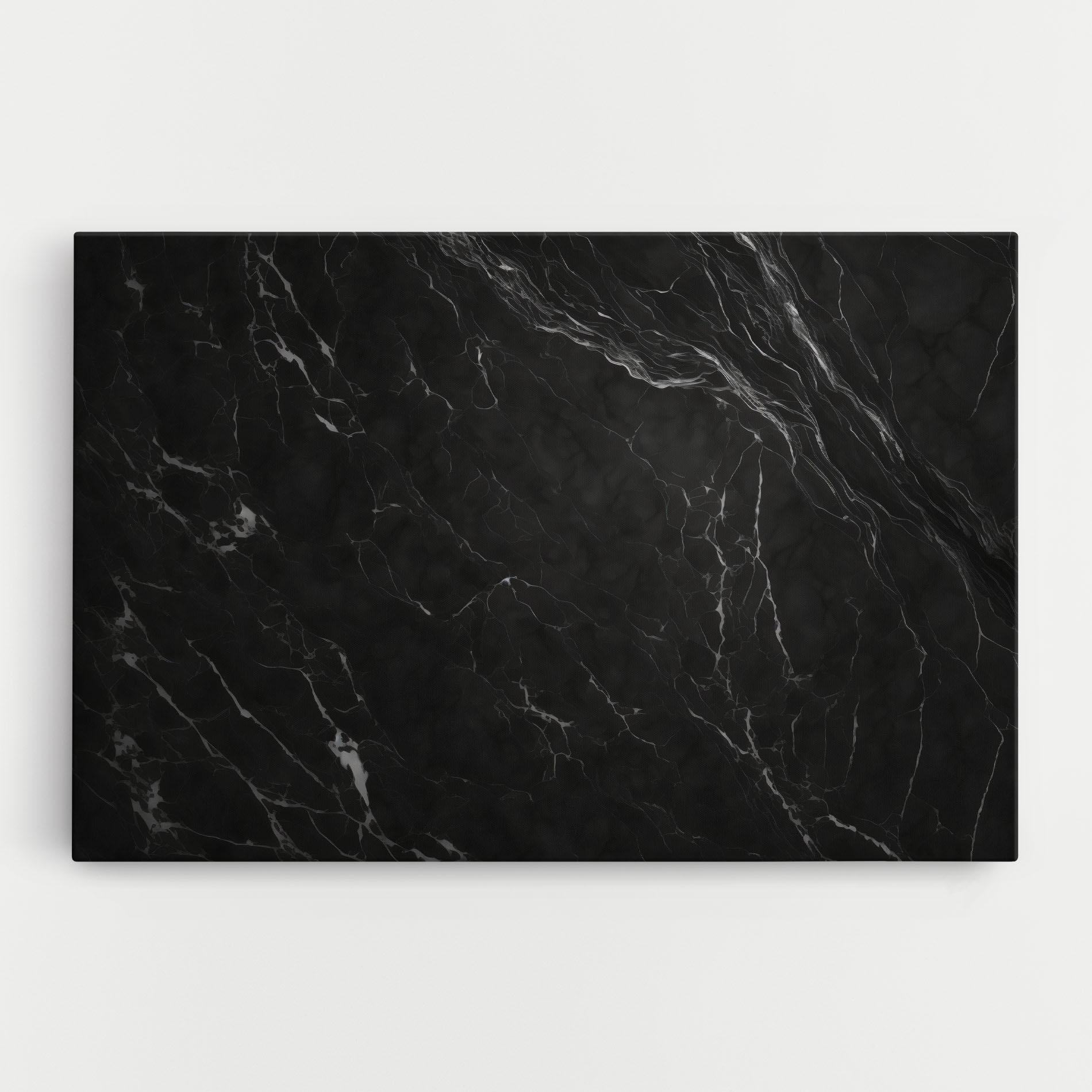 Tablou Canvas Black Marble mockup 0