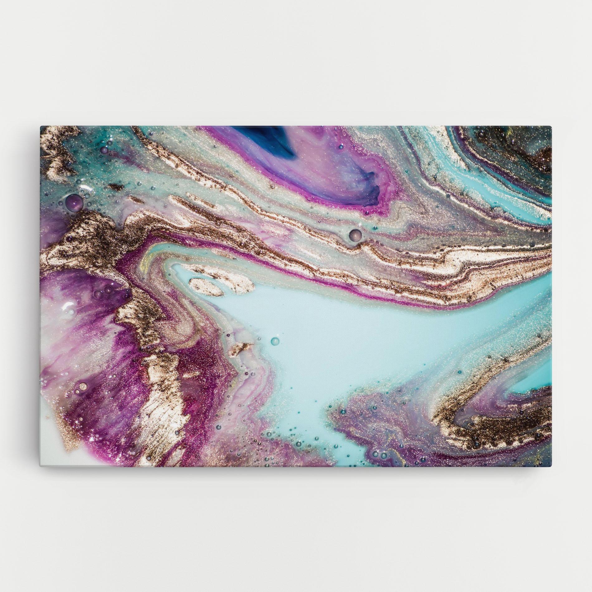 Tablou Canvas Pink Marble Shades mockup 0