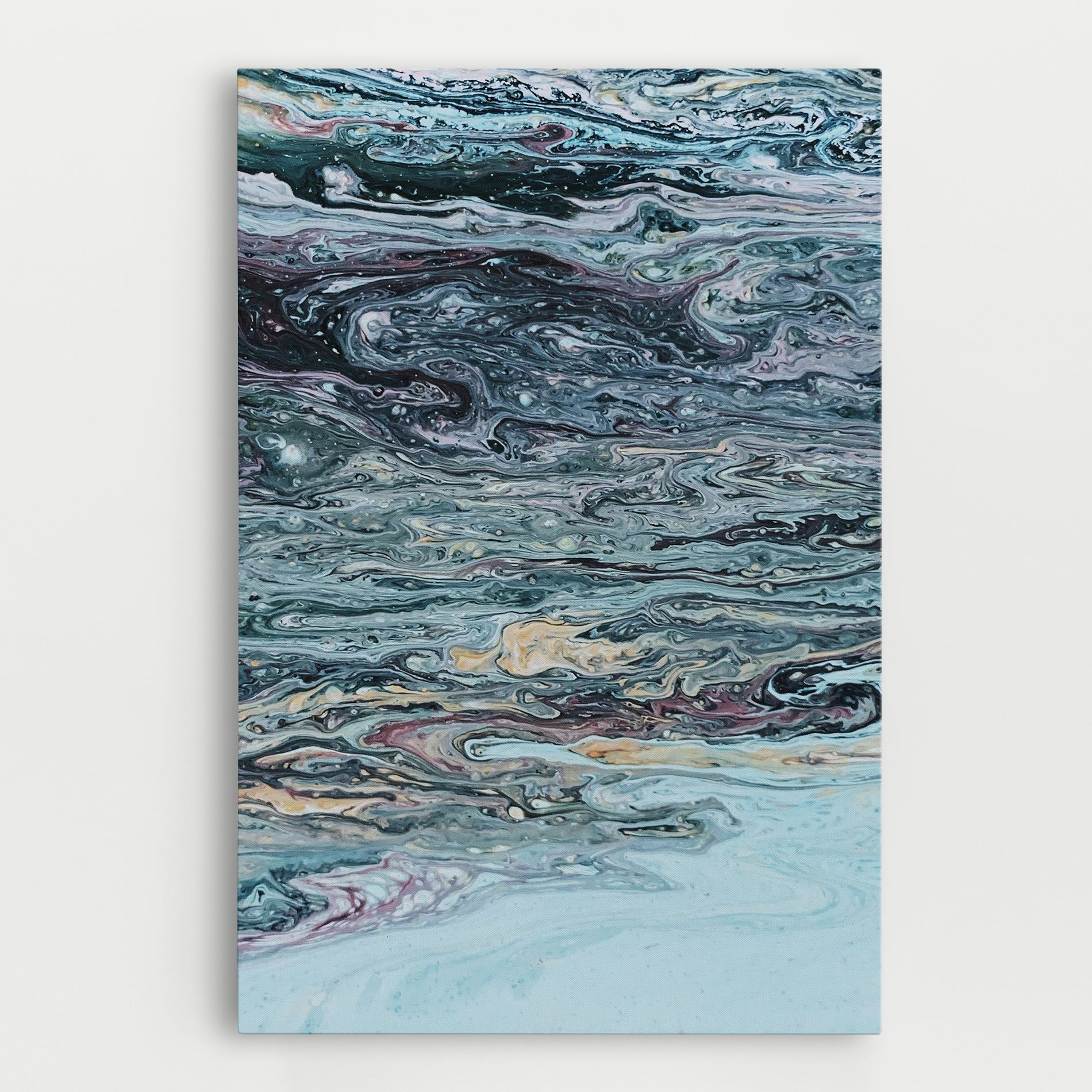 Light Blue Abstract mockup 0