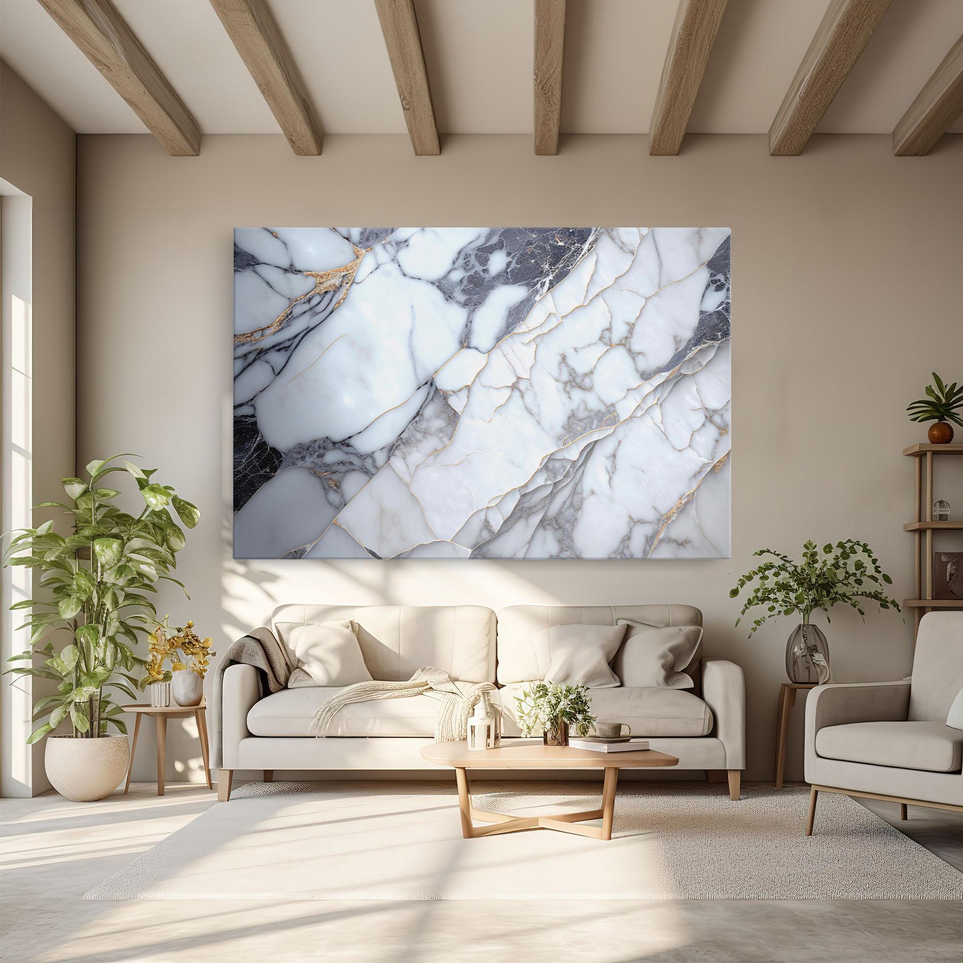 Tablou Canvas Marble Glass mockup 6