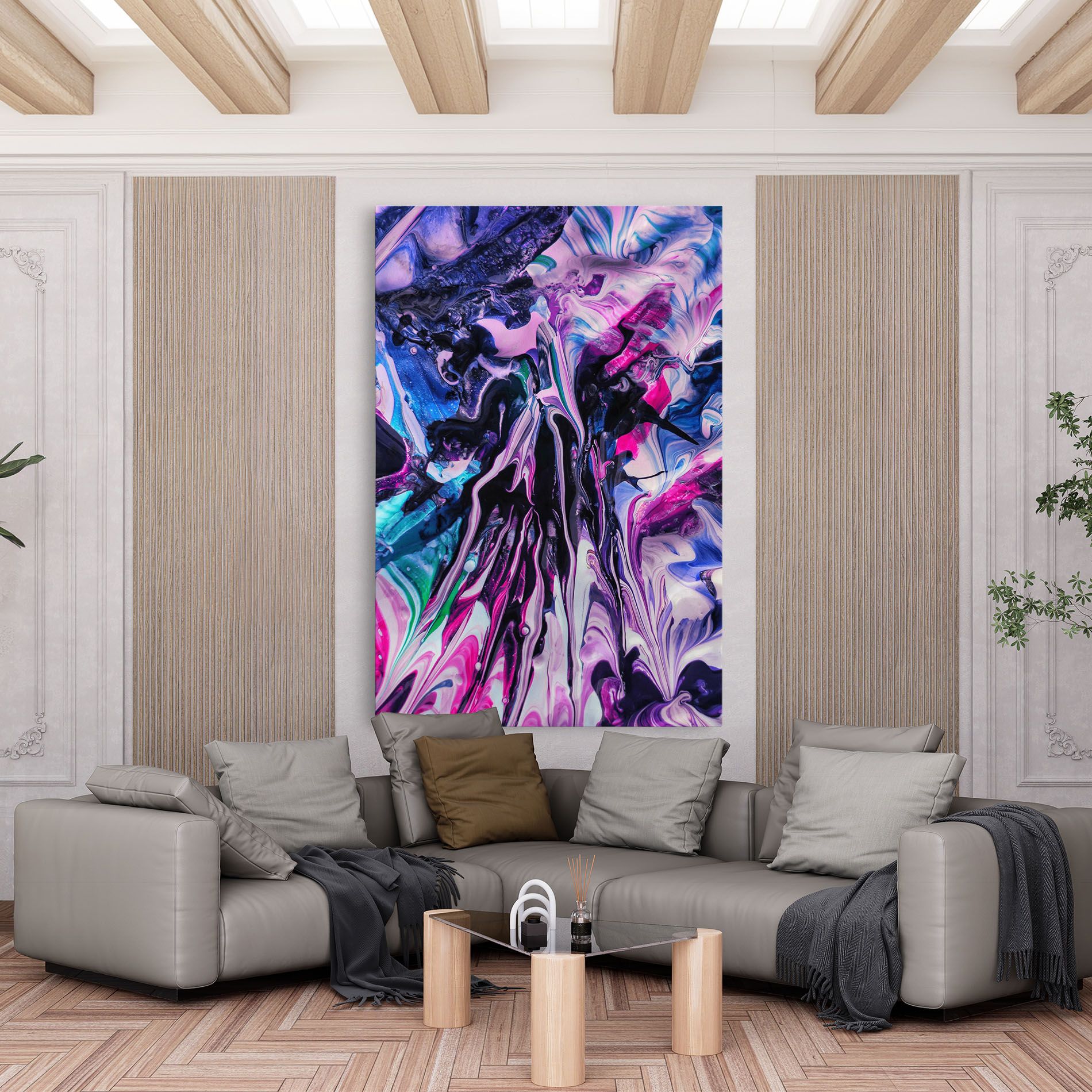 Abstract Rose Colours mockup 6