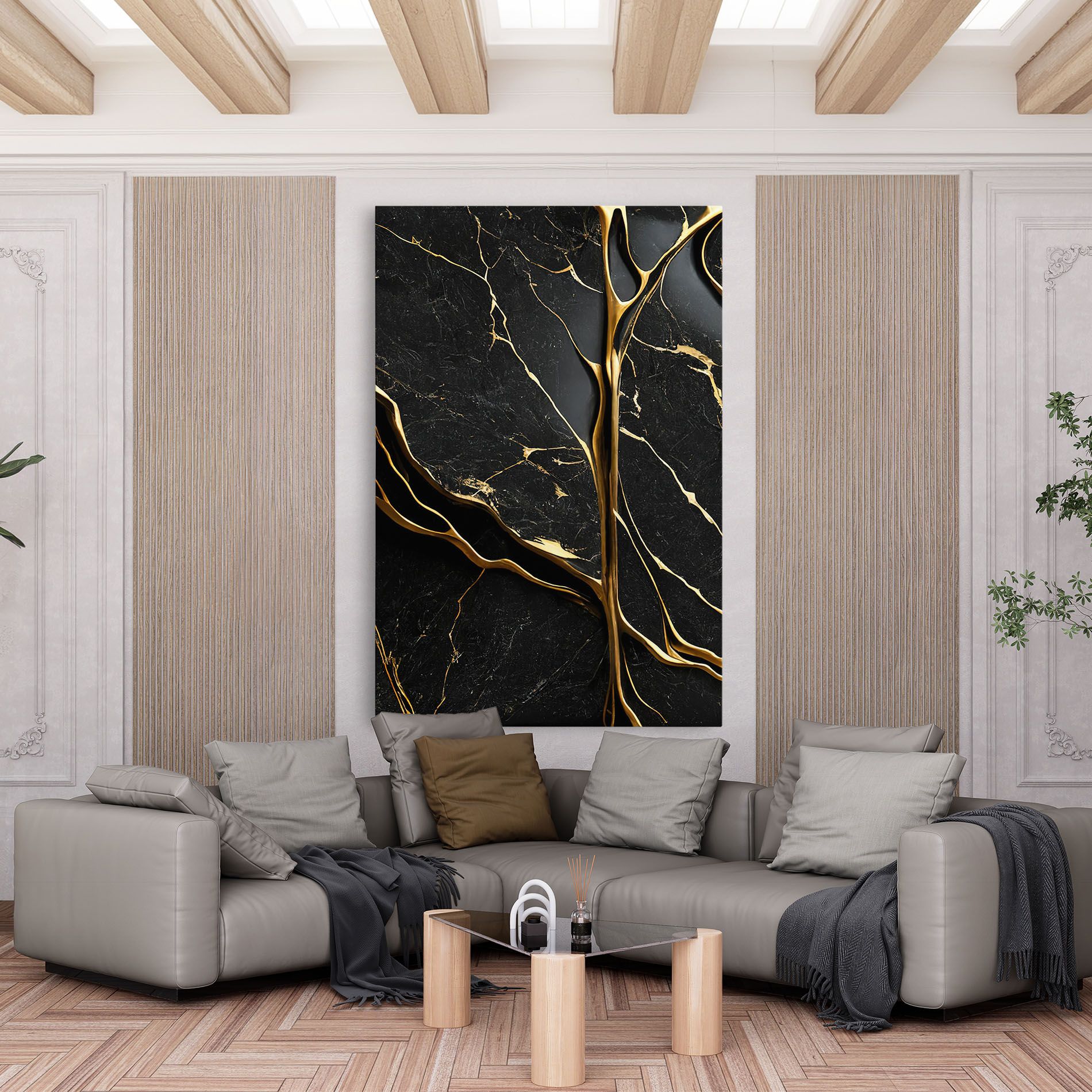 Black Square Marble mockup 6