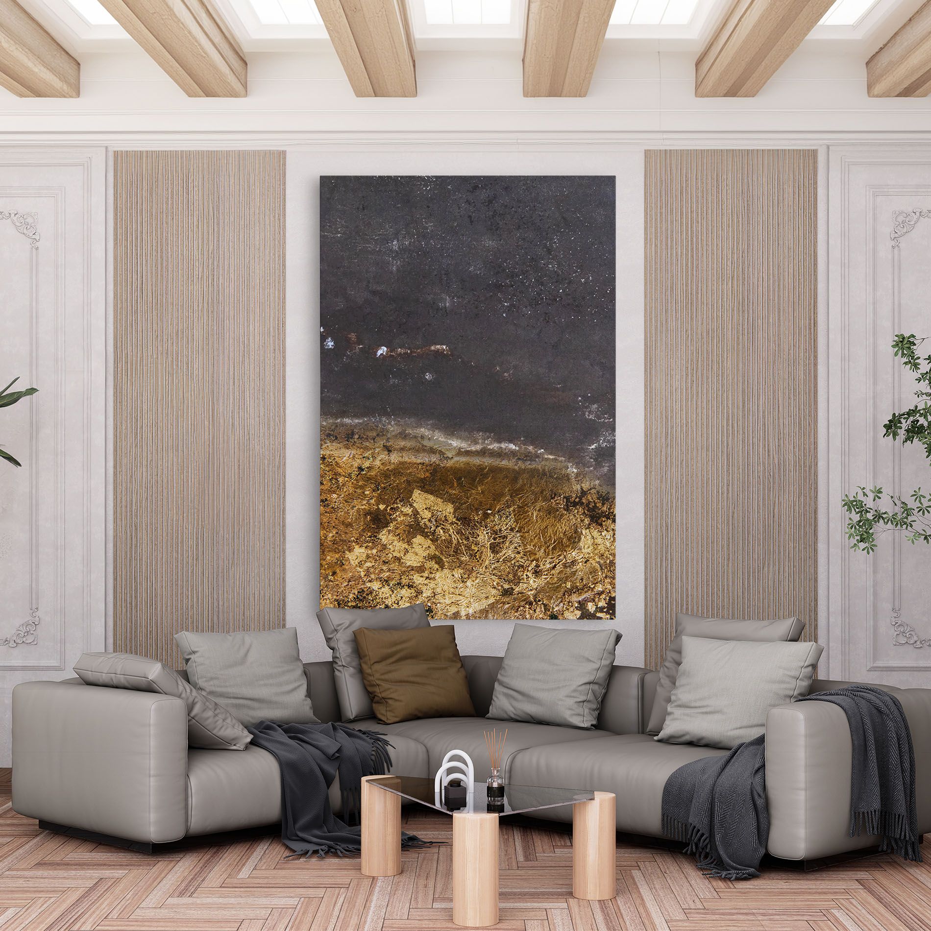 Gold Dark Grey mockup 6