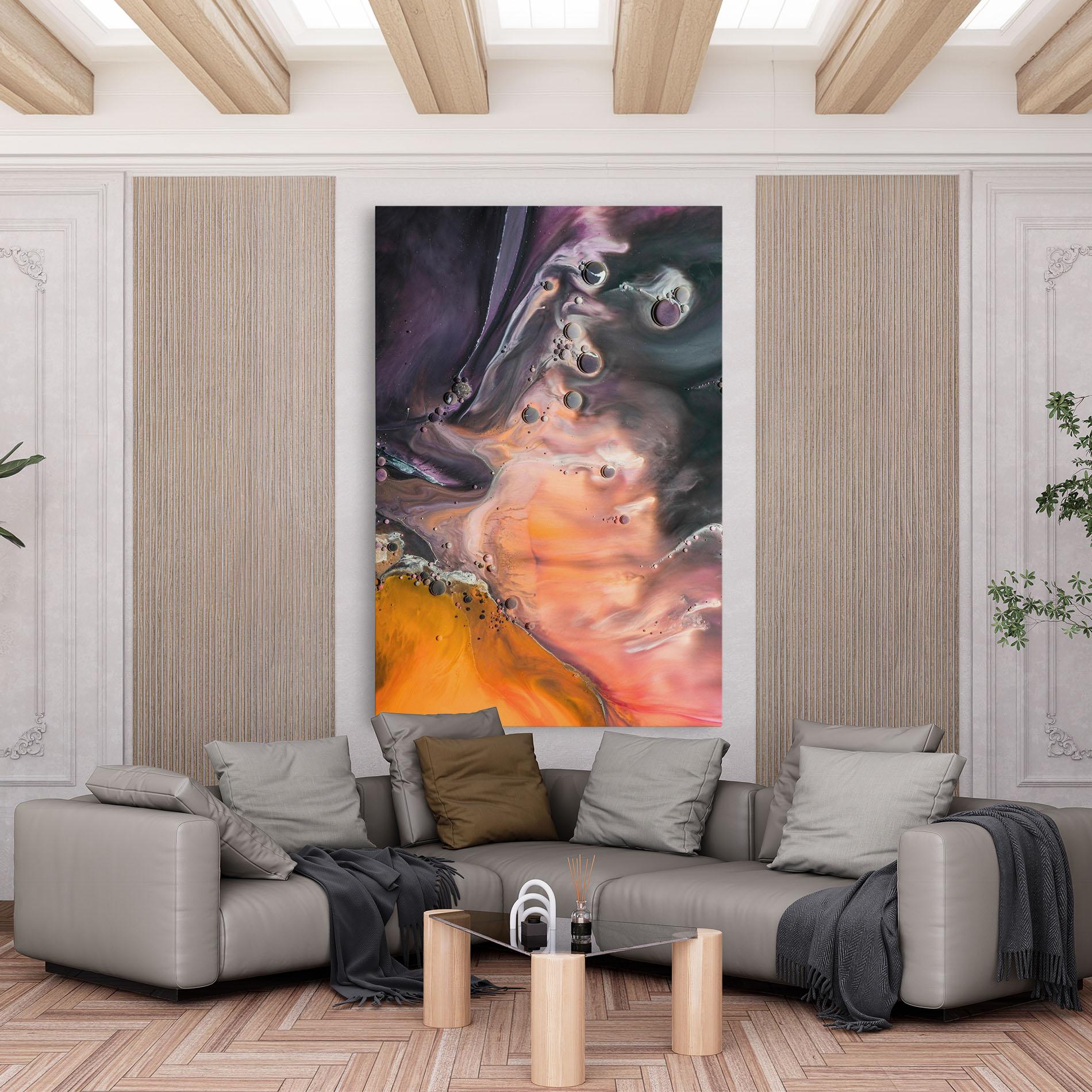 Tablou Canvas Orange Shades mockup 6