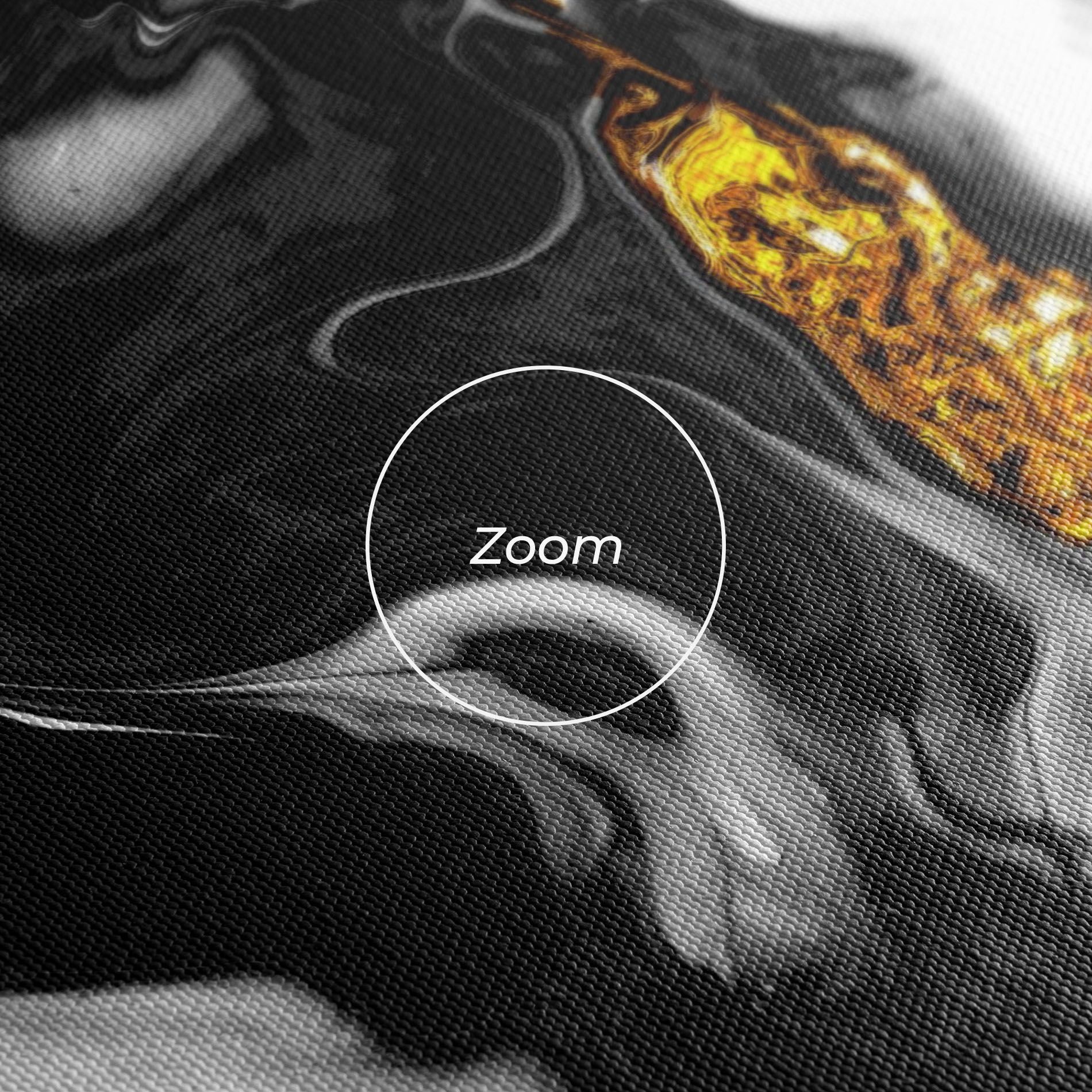 Abstract Black And Gold mockup 3