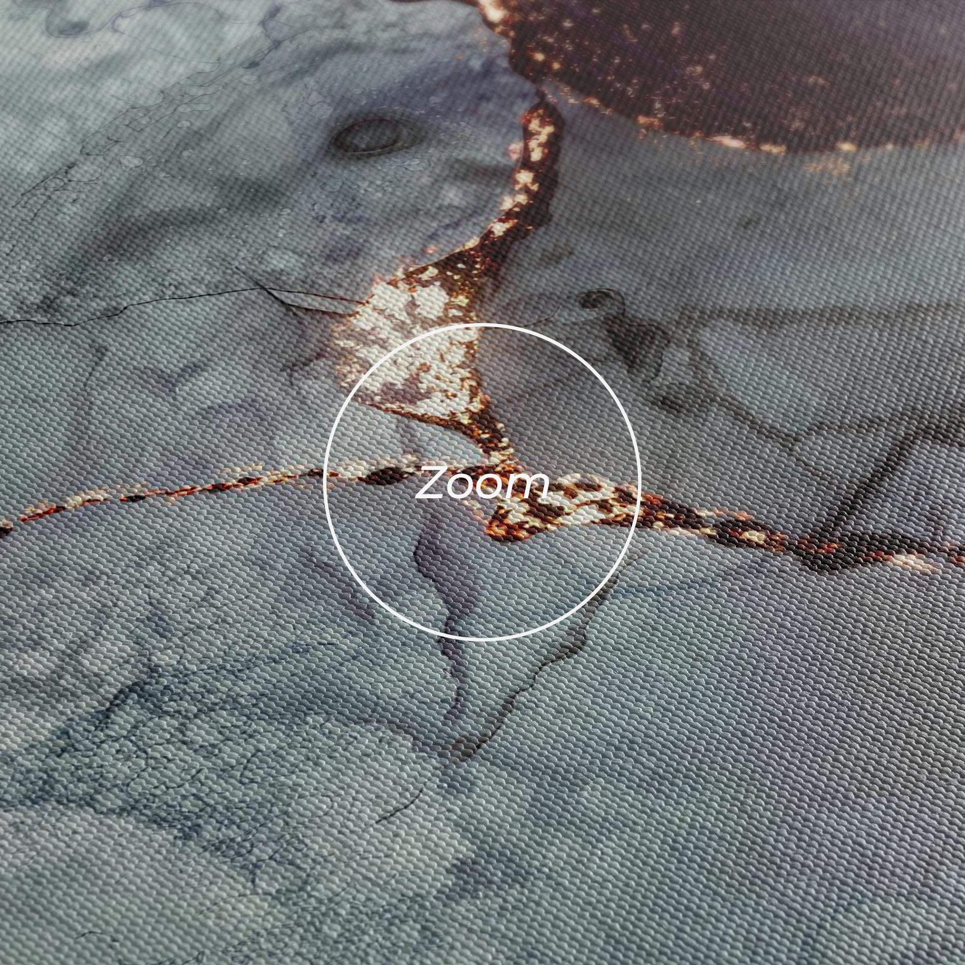 Tablou Canvas Abstract Gold Path mockup 3