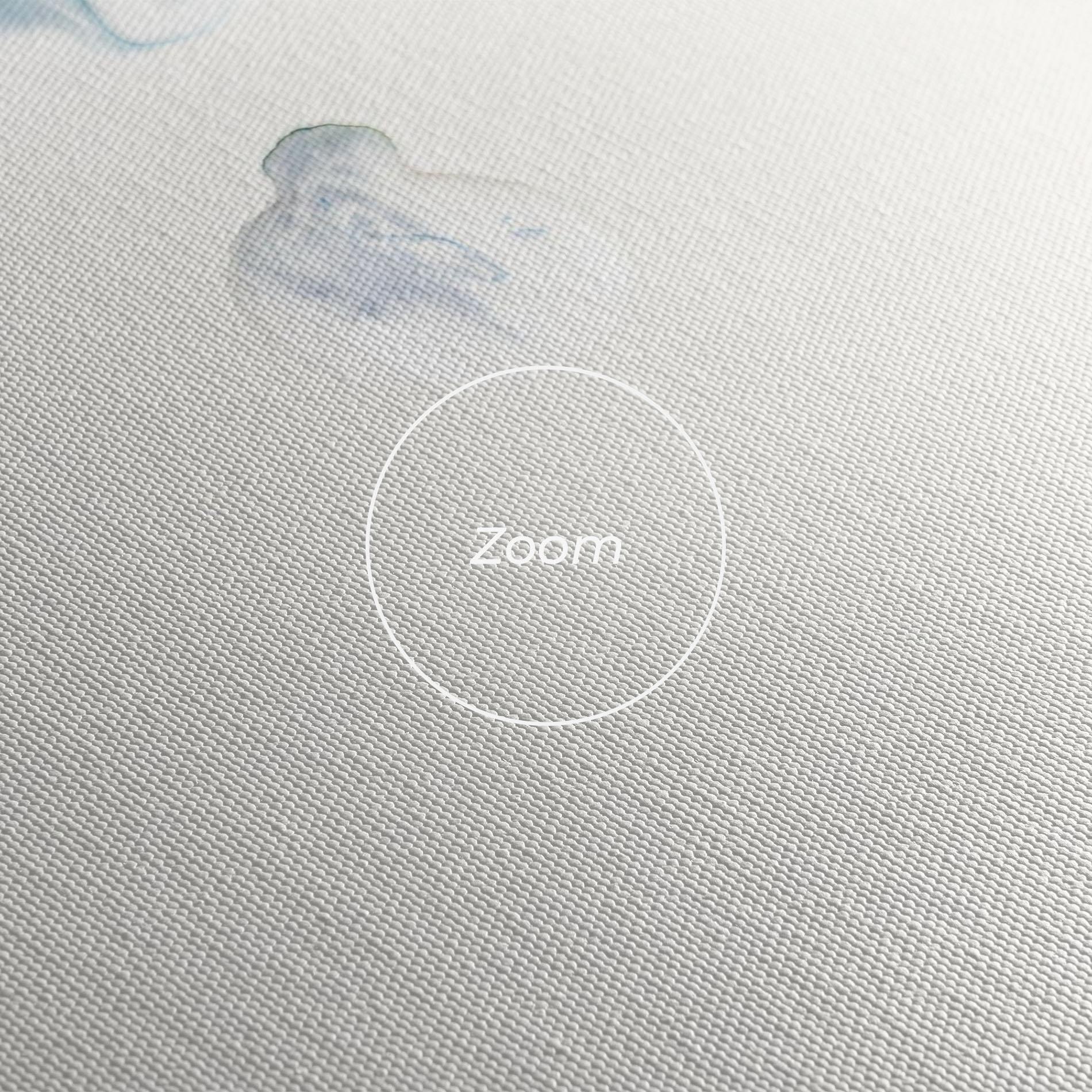 Tablou Canvas Beautiful Blue Paiting mockup 3