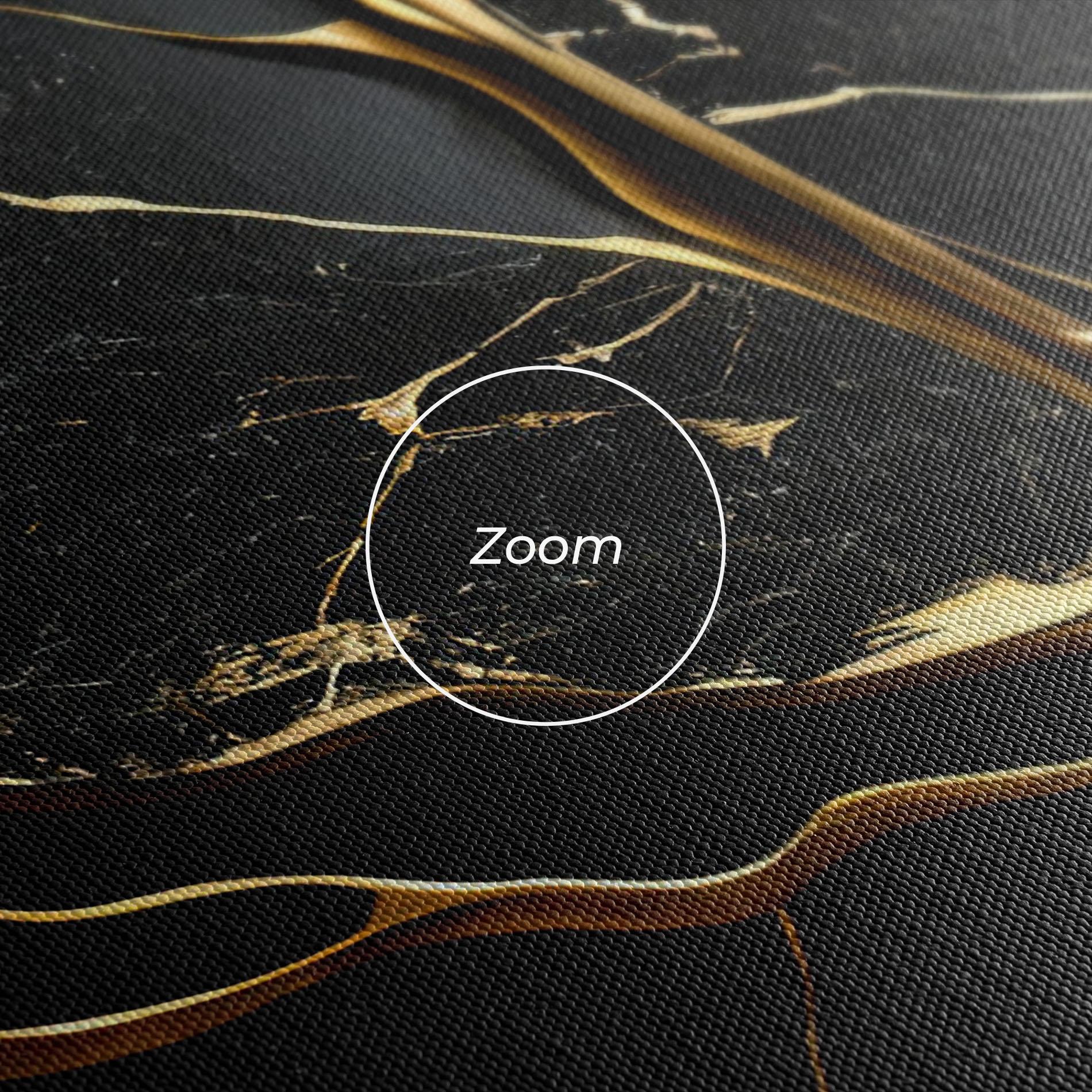 Tablou Canvas Black Square Marble mockup 3