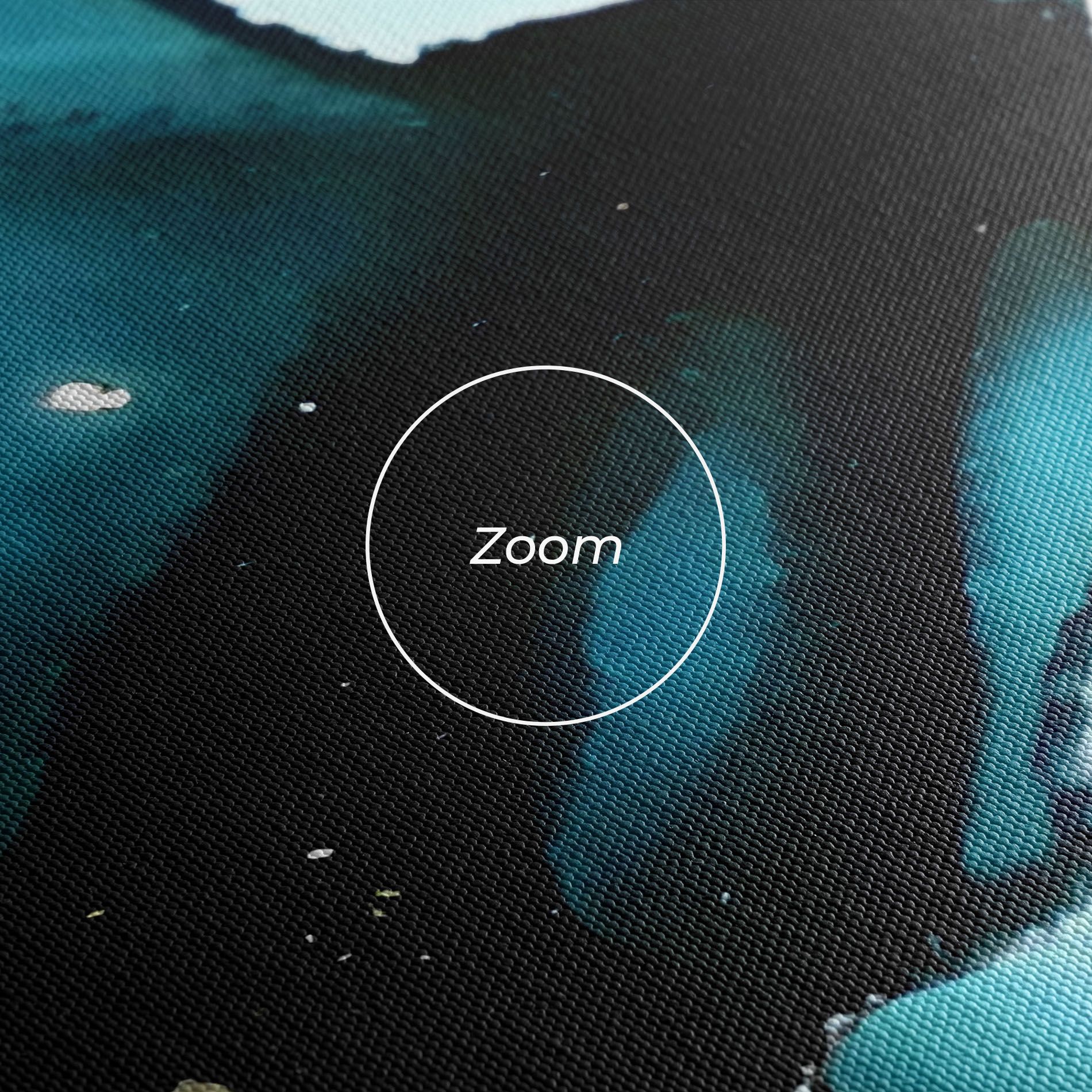 Blue Paint Marble mockup 3