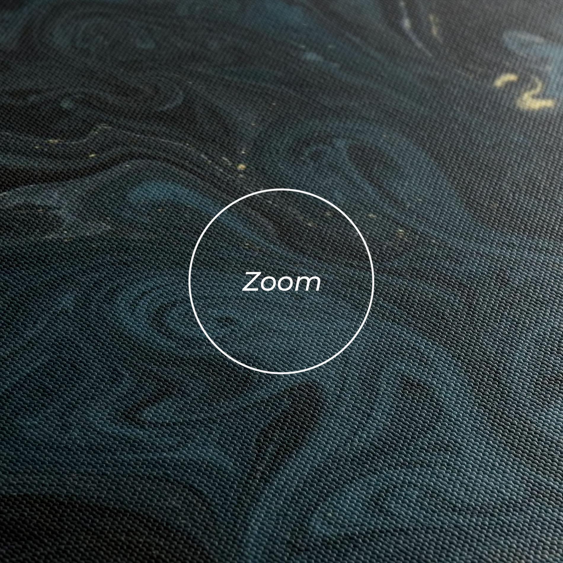 Tablou Canvas Dark Blue Marble mockup 3