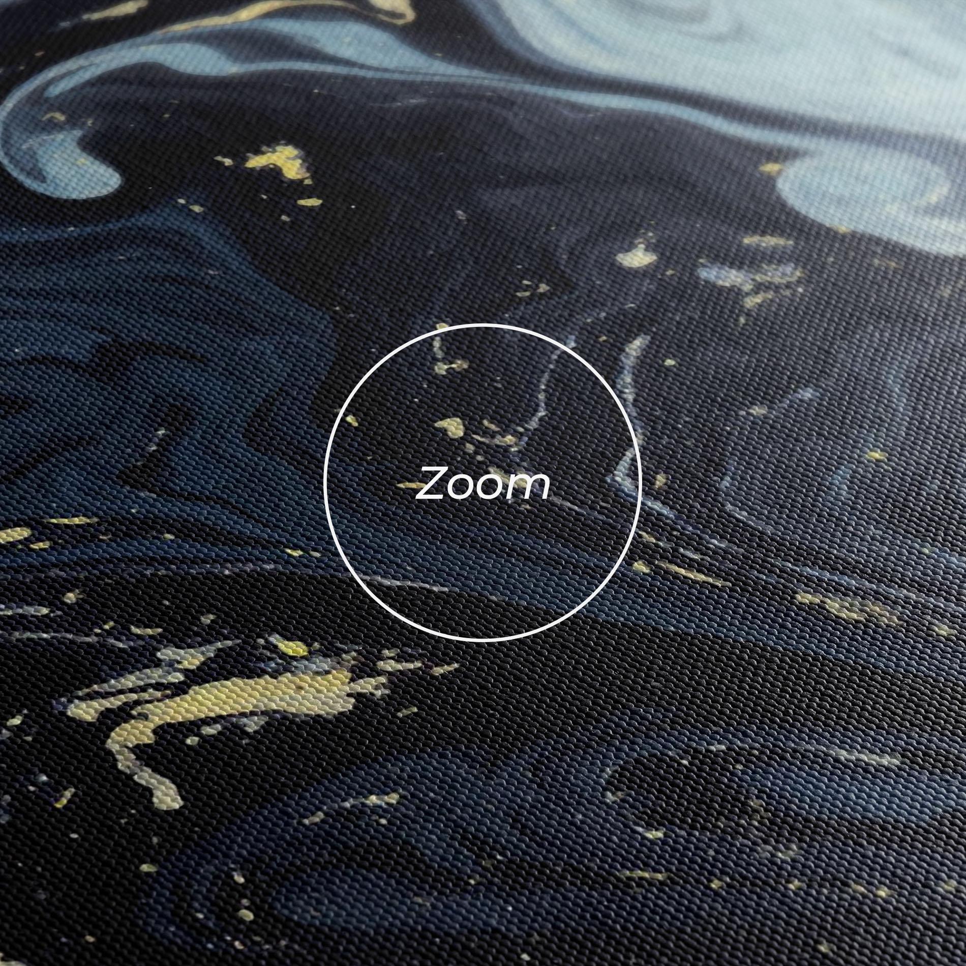 Tablou Canvas Dark Blue Painting mockup 3