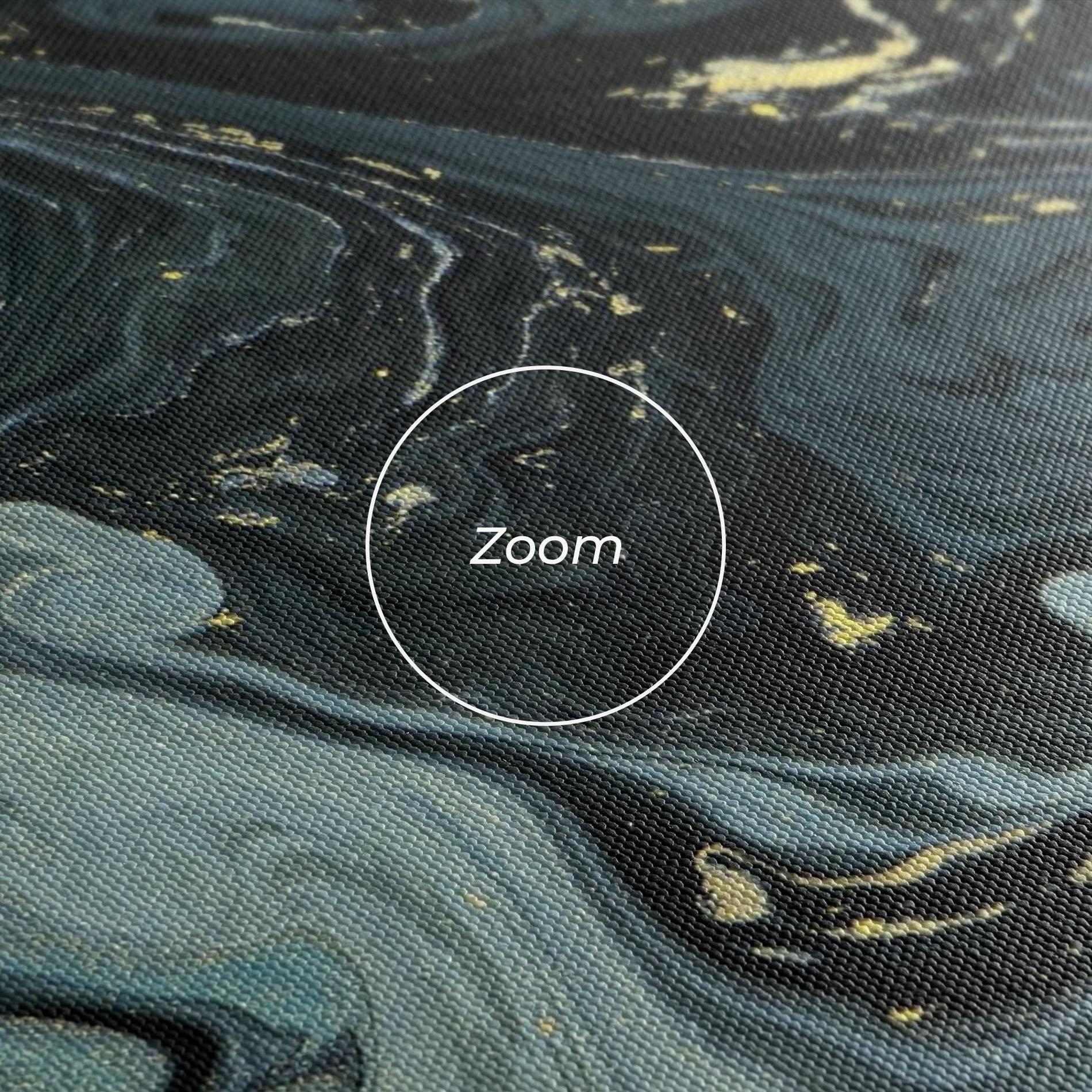 Tablou Canvas Dark Green Painting mockup 3